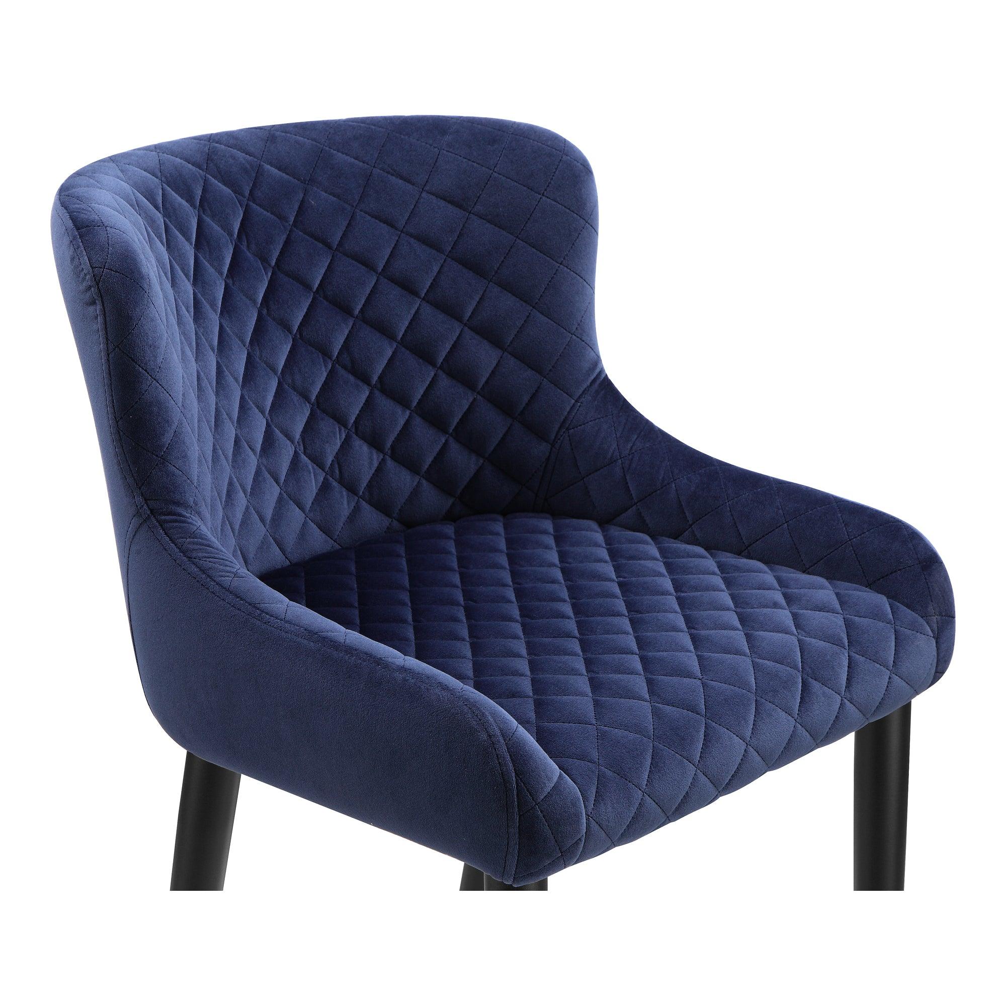 Etta Barstool Dark Blue - Frankwebs