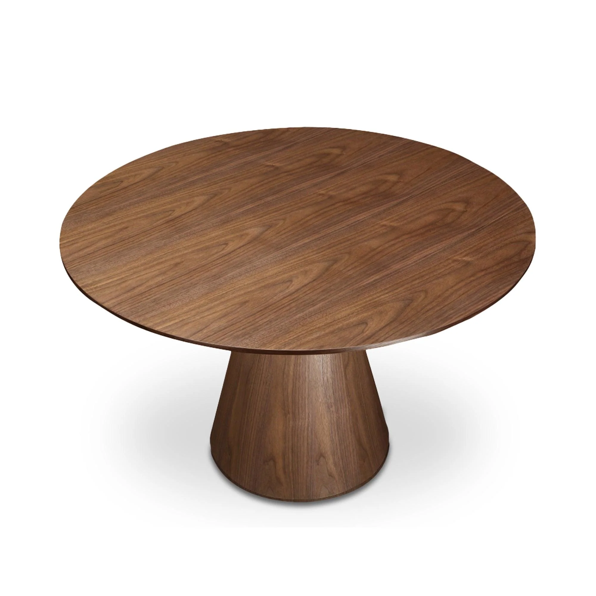 Otago Dining Table Round Walnut - Frankwebs