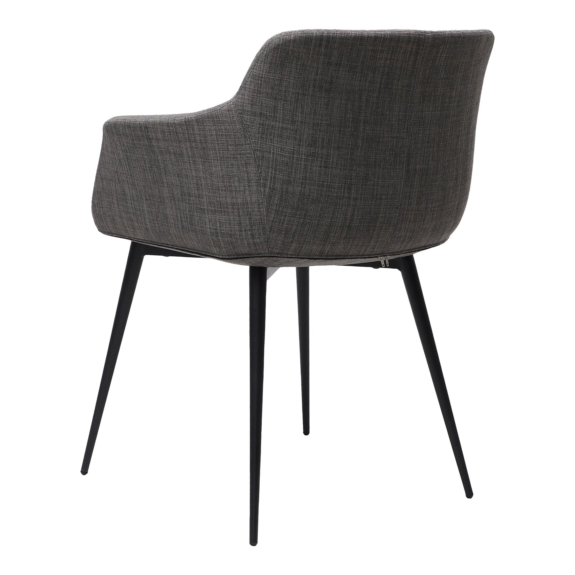 Ronda Arm Chair Grey - Set Of Two - Frankwebs