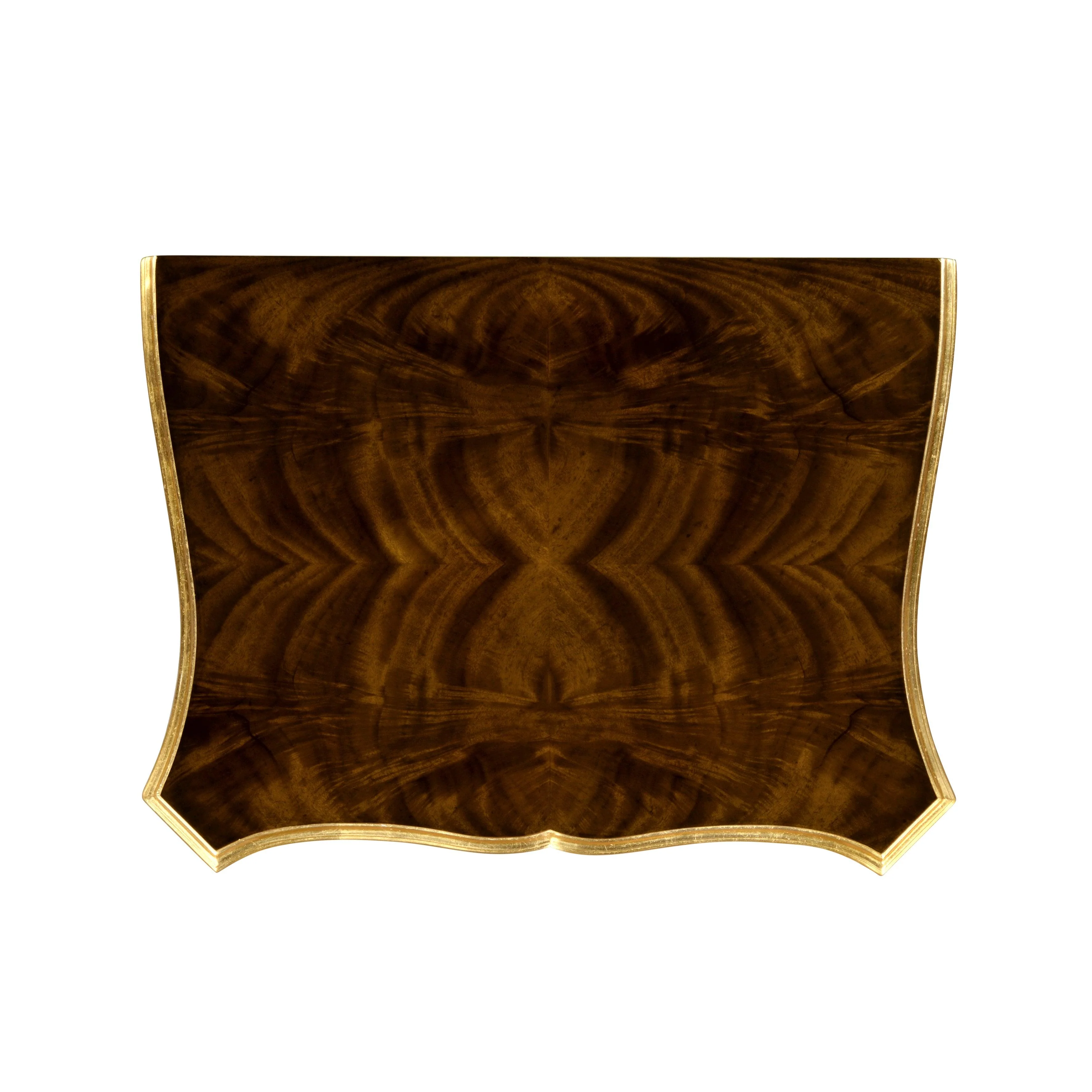 Country Farmhouse Mahogany & Gilded Nightstand - Frankwebs