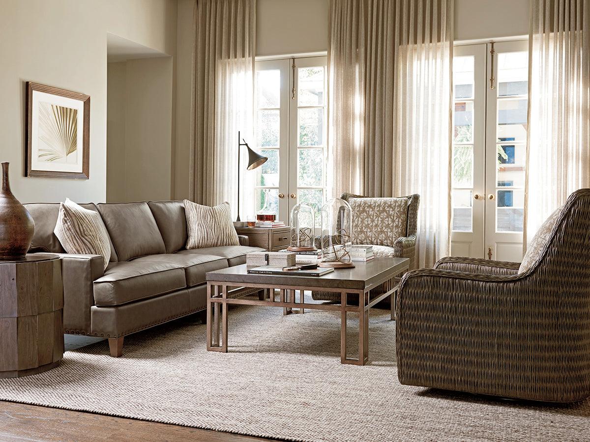 Cypress Point Everett Round Travertine End Table - Frankwebs