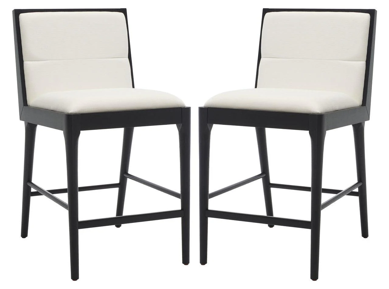 LAYCEE LINEN AND WOOD COUNTER STOOL - Frankwebs