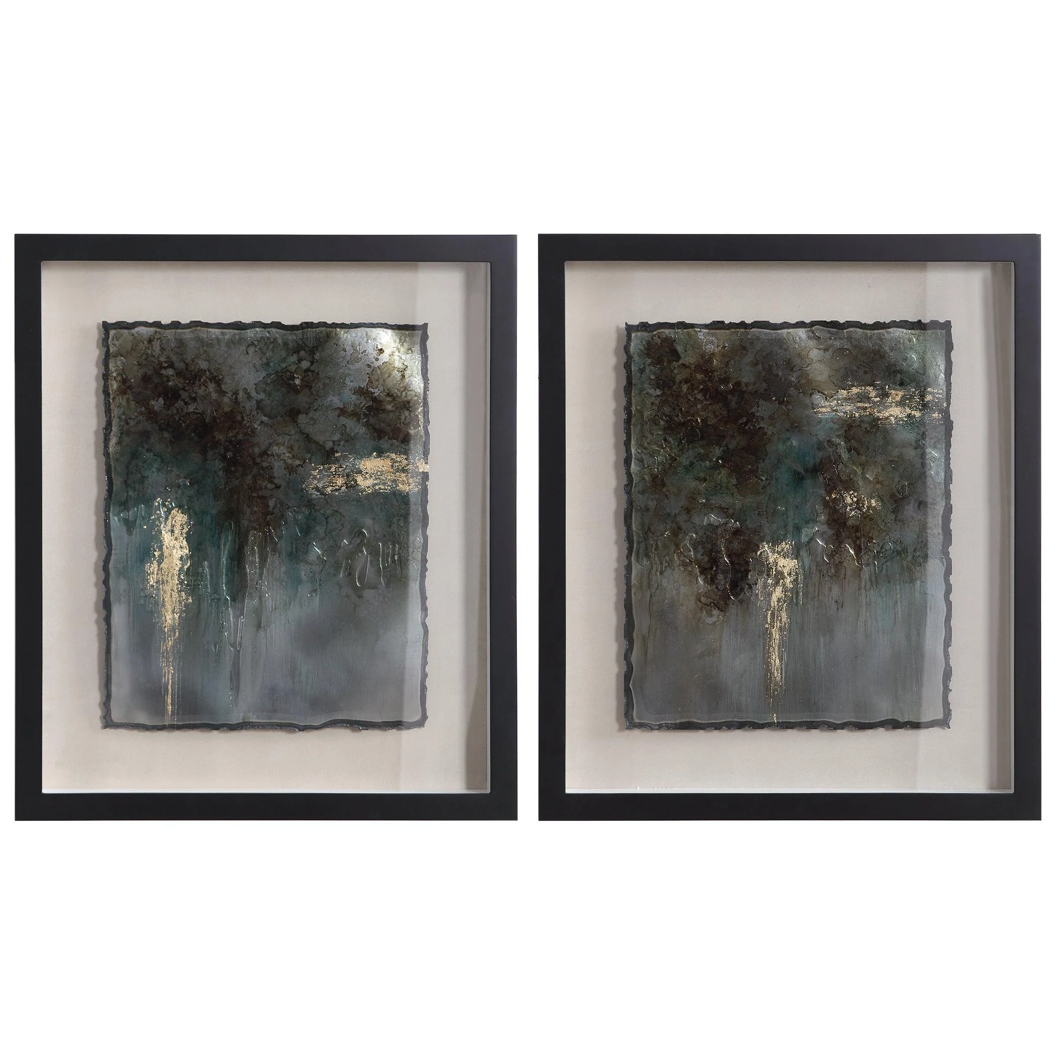 RUSTIC PATINA FRAMED PRINTS, SET/2 - Frankwebs