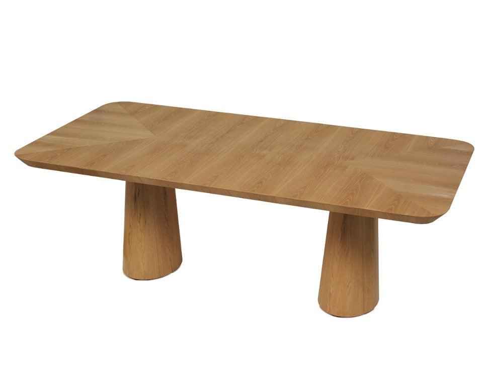 Ingrid Dining Table, Natural - Frankwebs