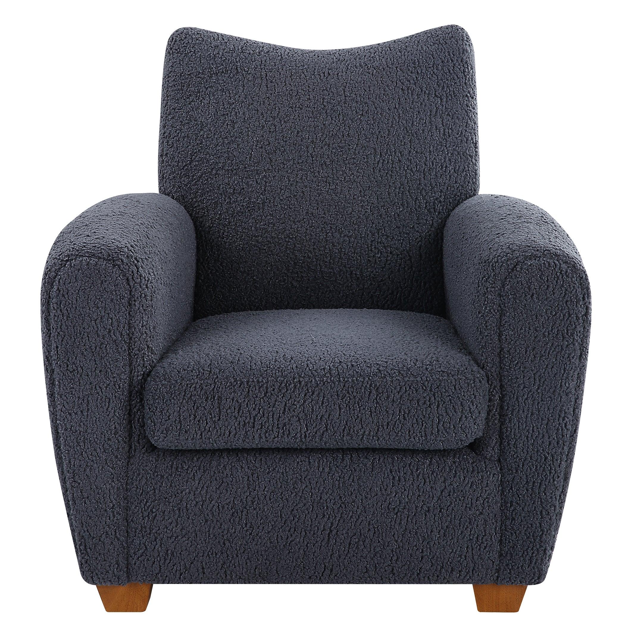 Teddy Slate Accent Chair - Frankwebs