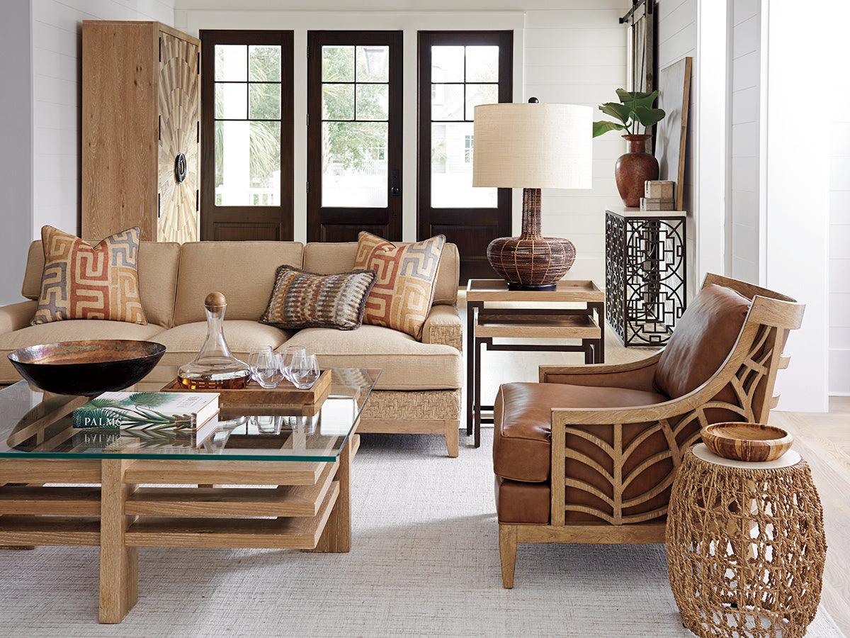 Los Altos Madrid Woven Accent Table - Frankwebs