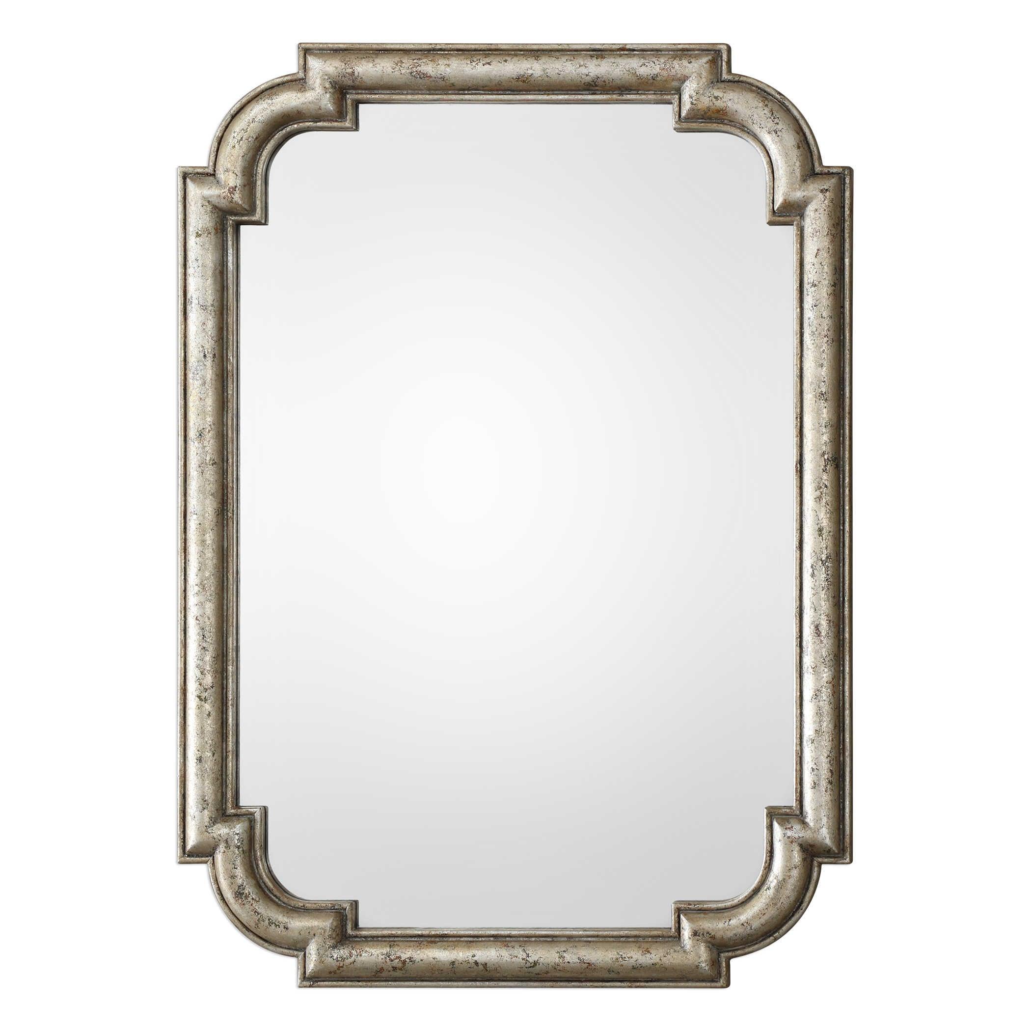 CALANNA ANTIQUE SILVER MIRROR - Frankwebs