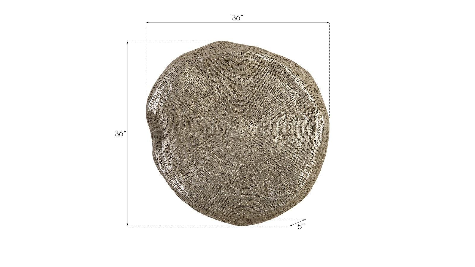 Triple Weld Wall Art, Resin, Silver Leaf - Frankwebs