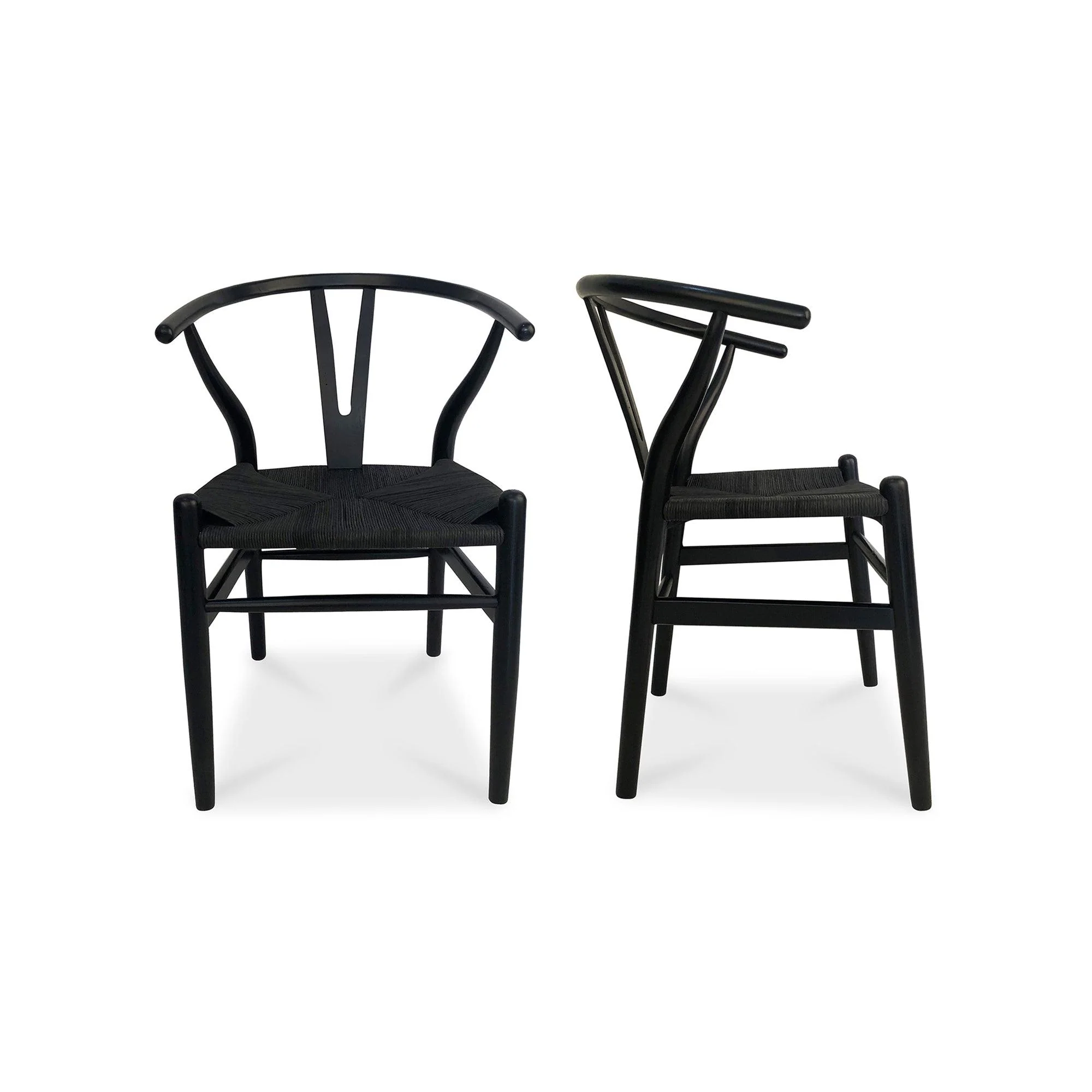 Ventana Dining Chair Black - Set Of Two - Frankwebs