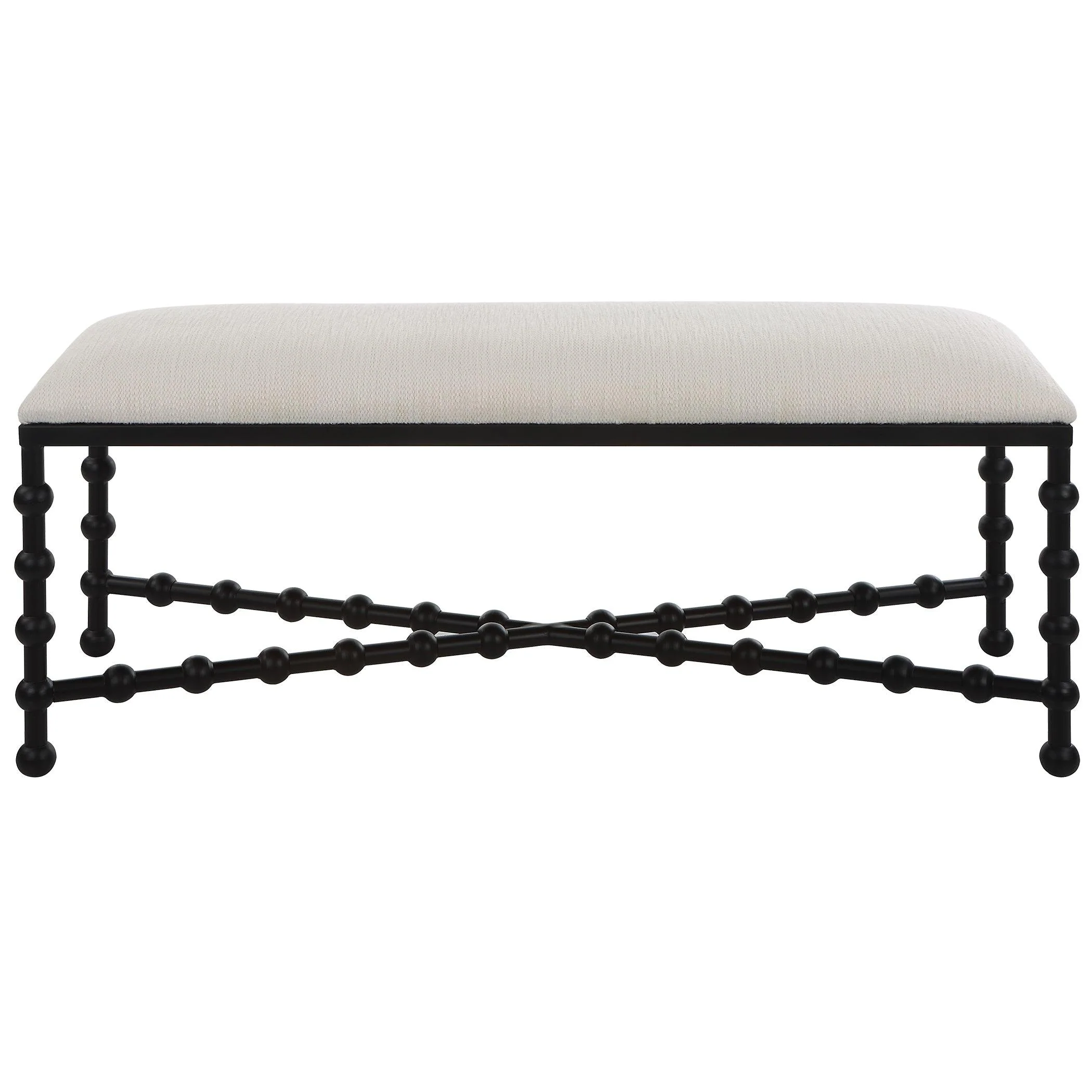 Iron Drops Cushioned Bench - Frankwebs