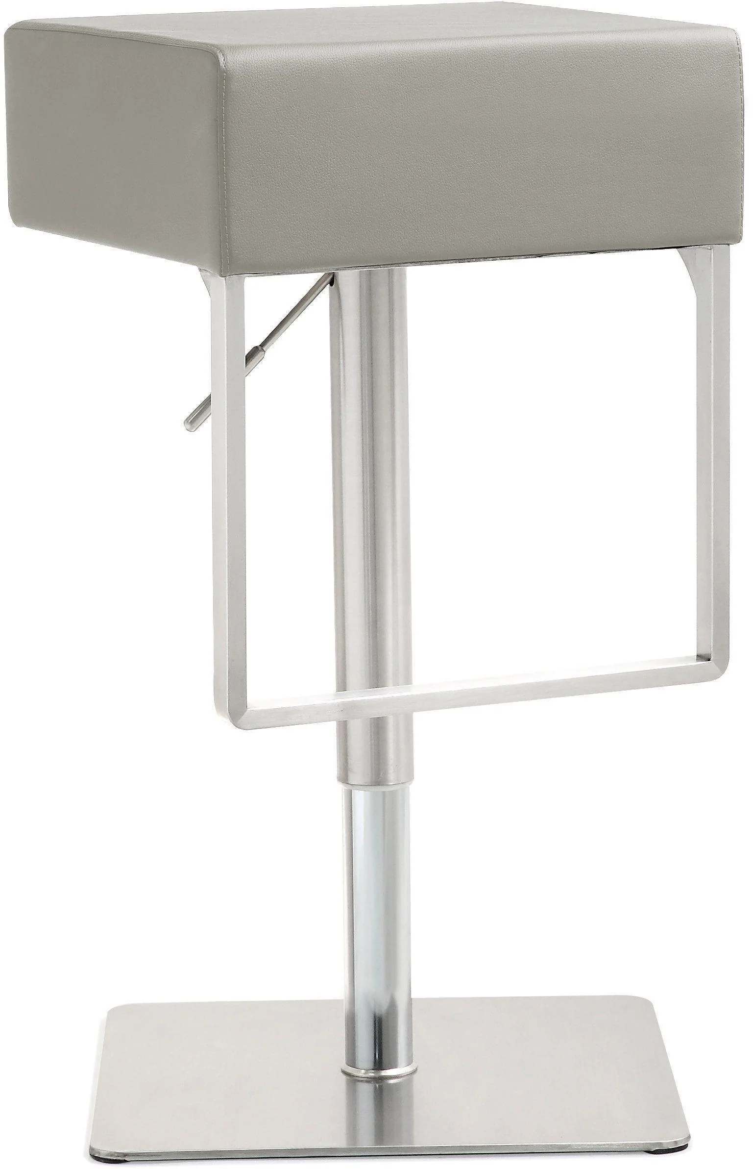 Seville Light Grey Adjustable Barstool - Frankwebs