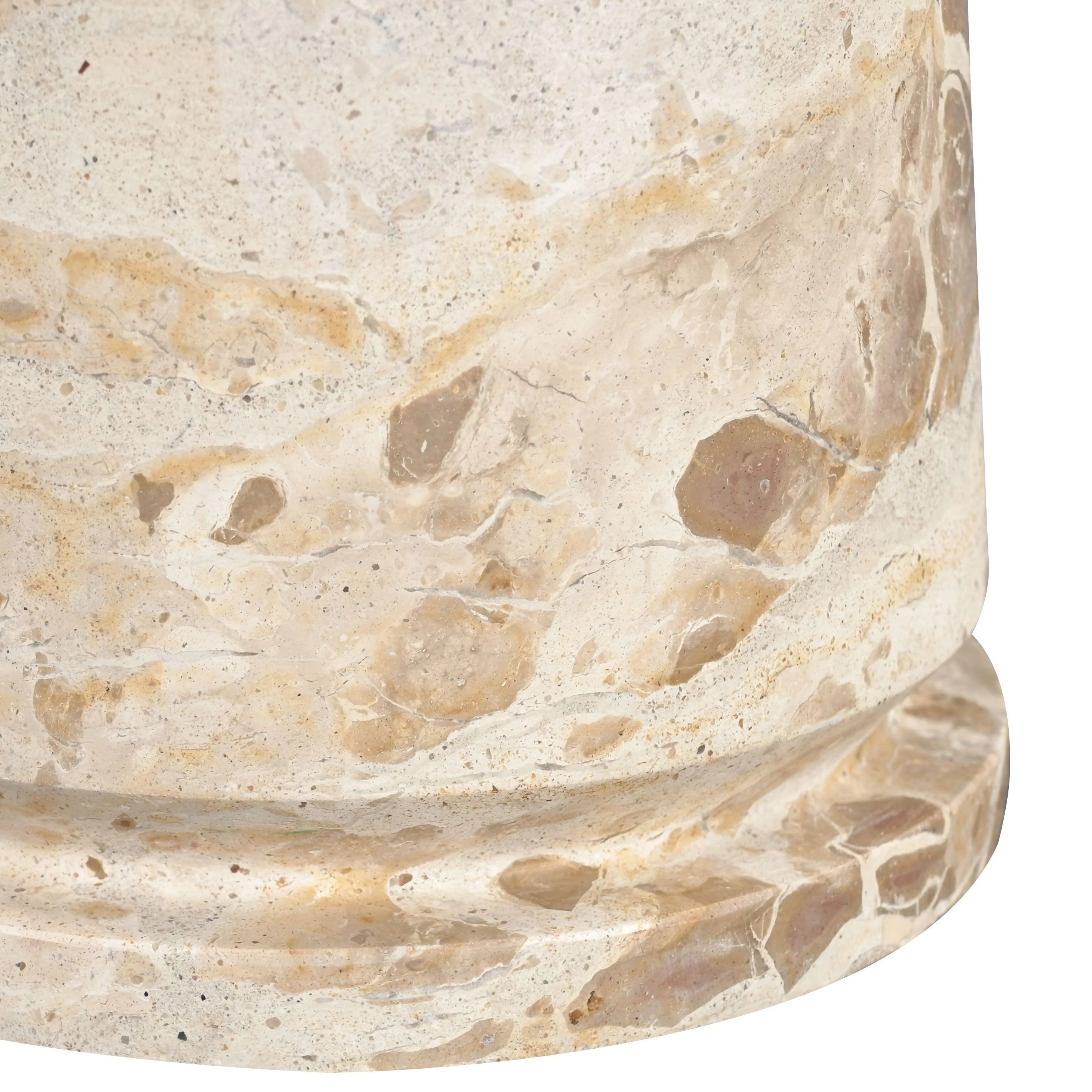 VALENTIA TALL ROUND MARBLE ACCENT TABLE - Frankwebs