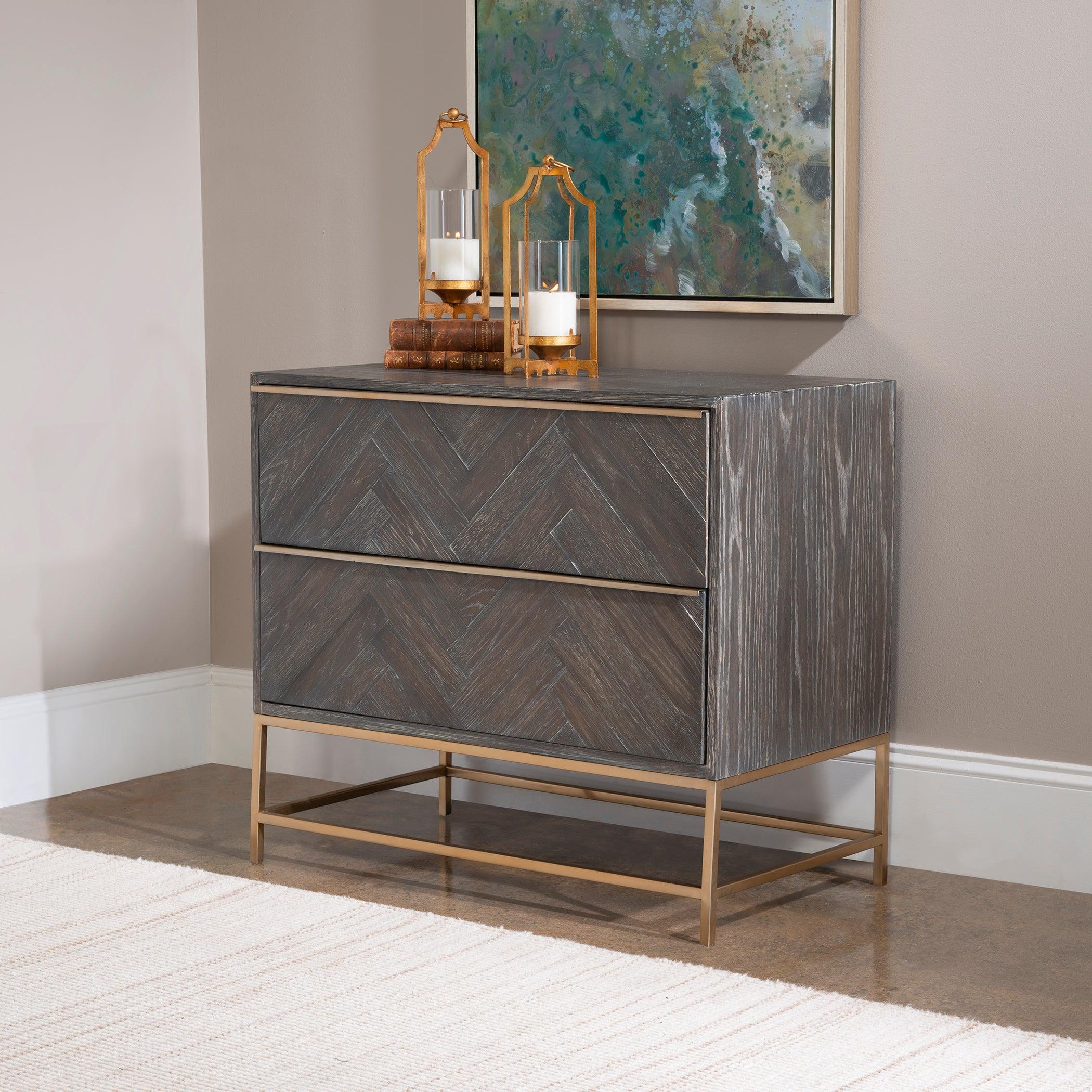 ARMISTEAD DARK WALNUT DRAWER CHEST - Frankwebs