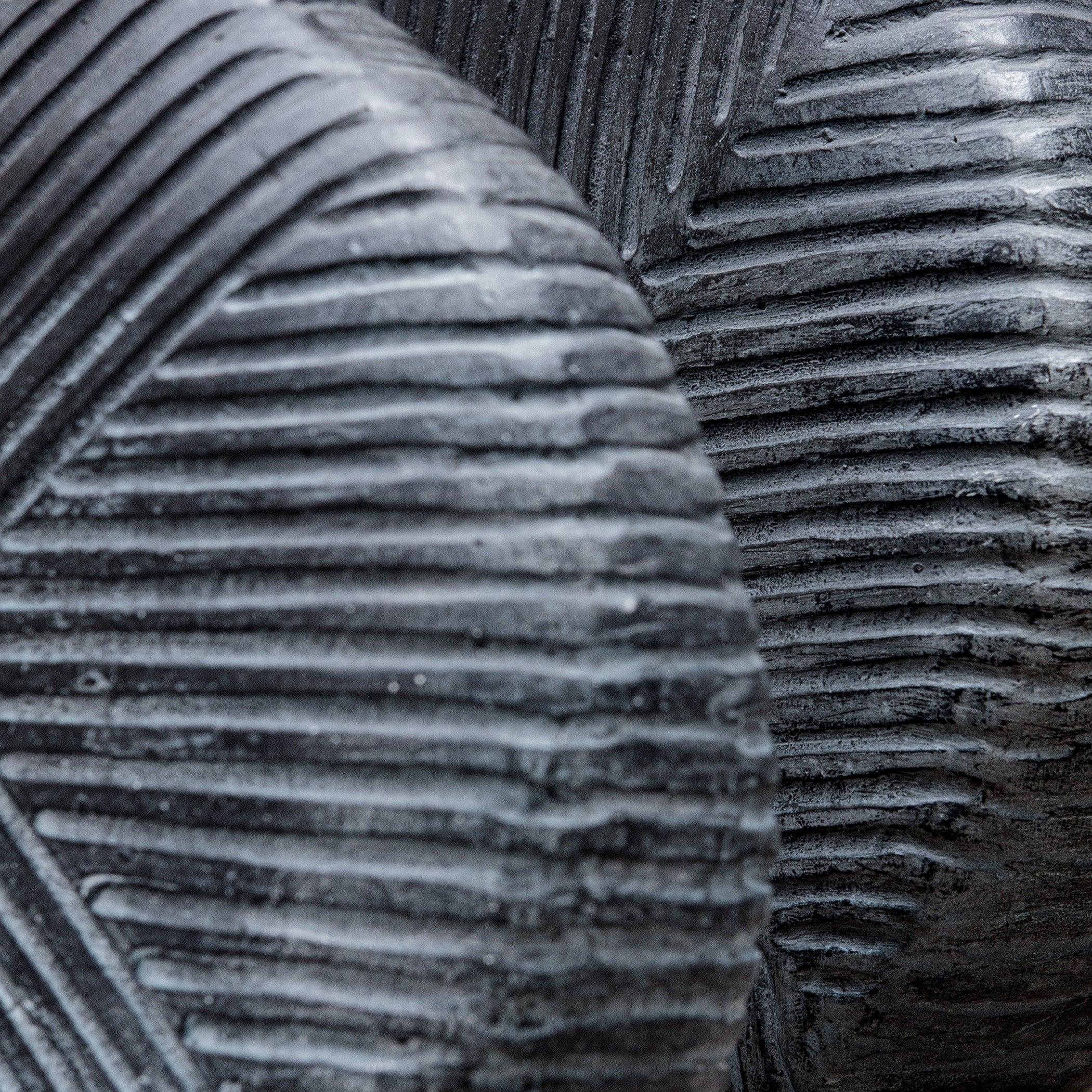 Viewpoint Aged Black Vases, Set/2 - Frankwebs