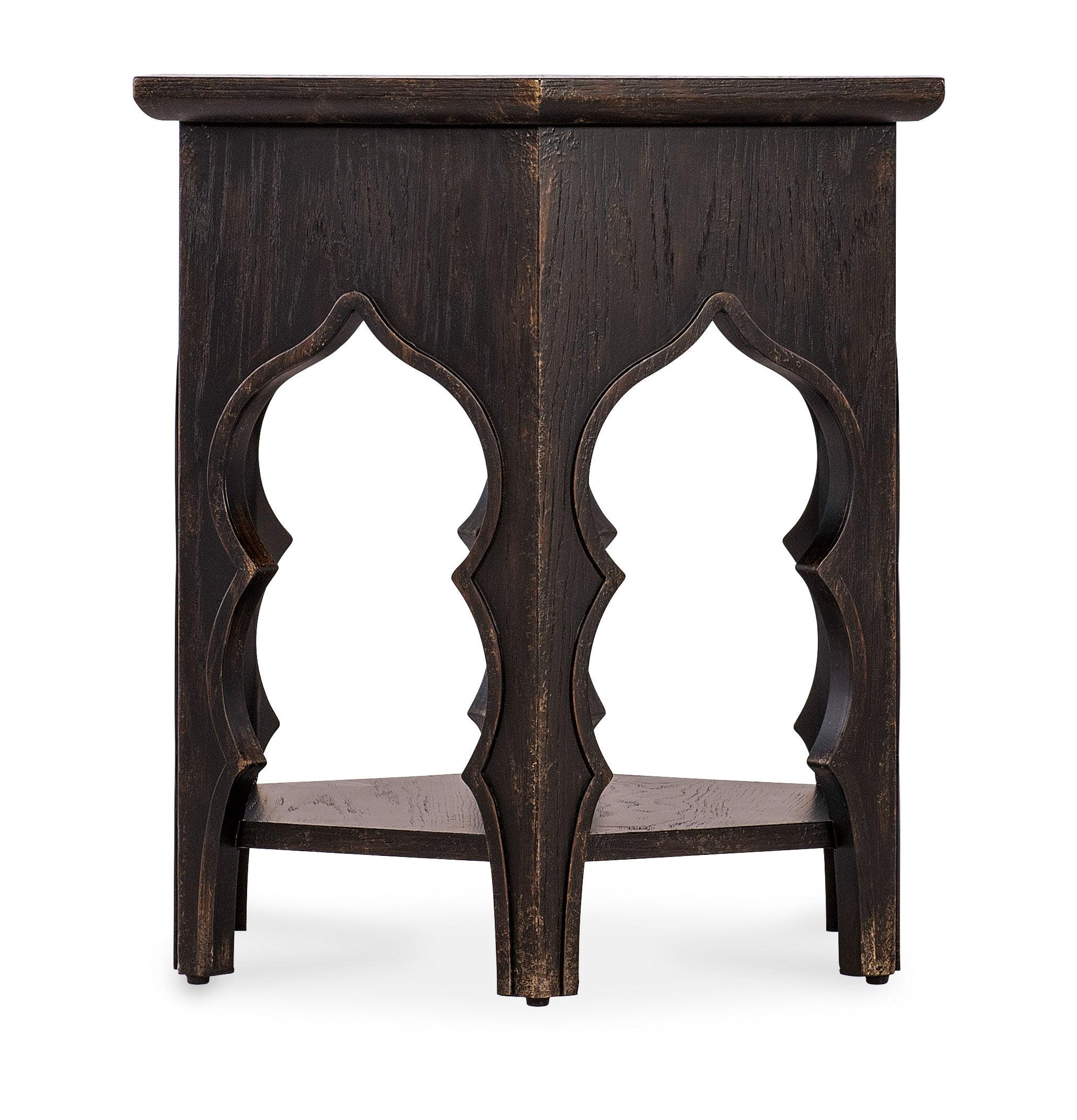 Americana Hexagon End Table - Molasses - Frankwebs