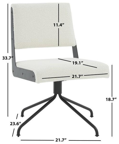 EMMELINE SWIVEL OFFICE CHAIR - Frankwebs