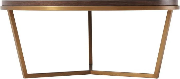 Small Fisher Round Cocktail Table (Macadamia) - Frankwebs