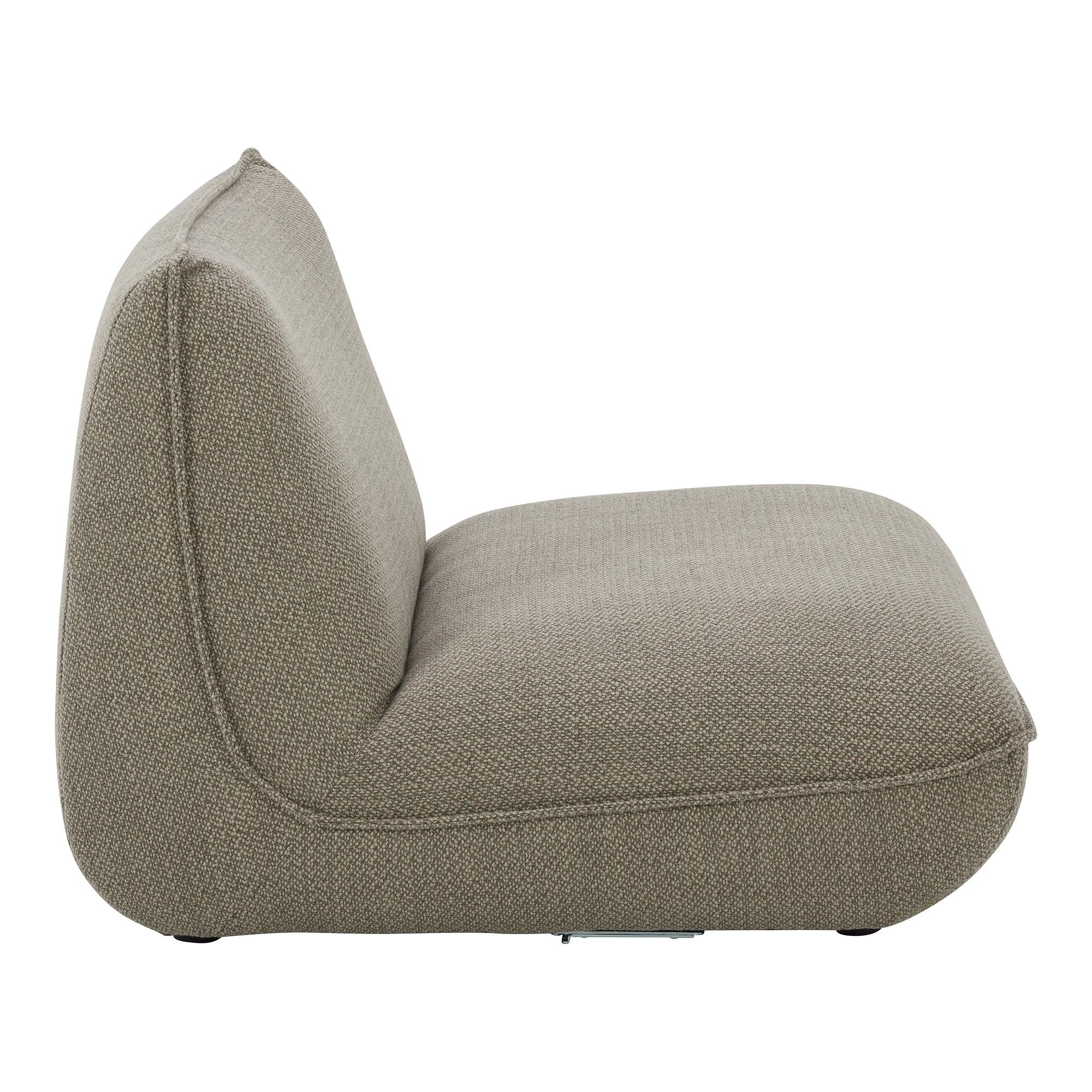 Zeppelin Slipper Chair Speckled Pumice - Frankwebs