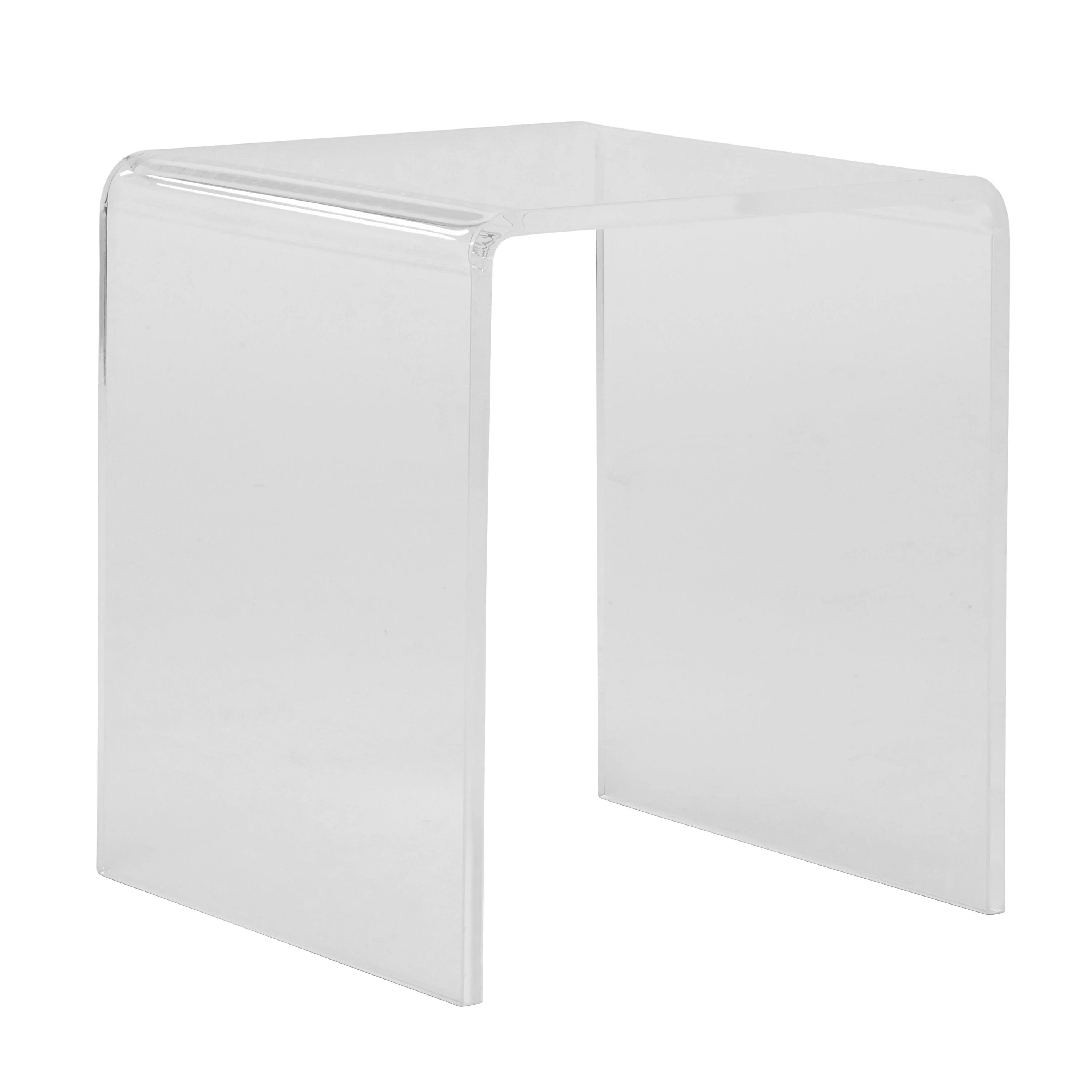Veobreen Side Table in Clear Acyrlic - Frankwebs