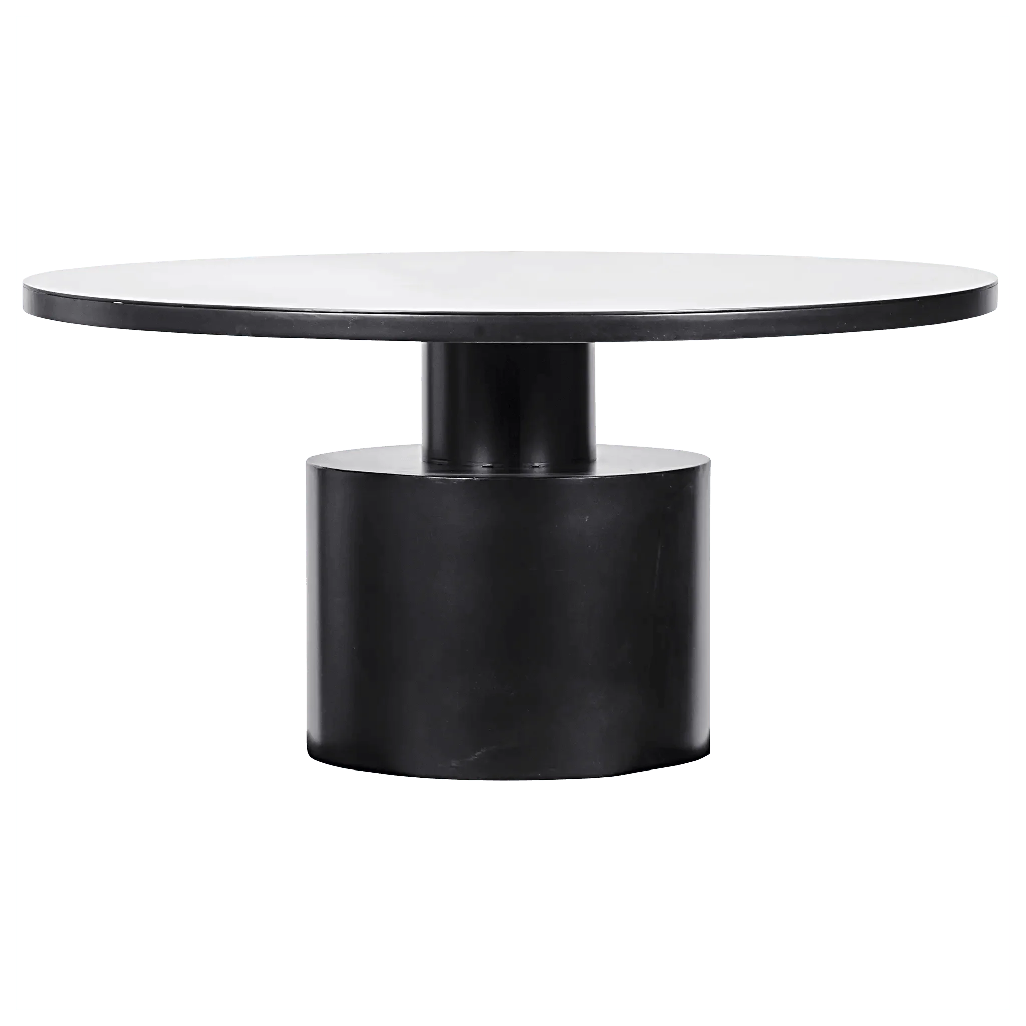 Marlow Dining Table, Black Steel - Frankwebs