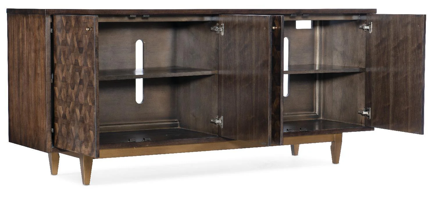 Melange Alpine Four-Door Credenza - Frankwebs
