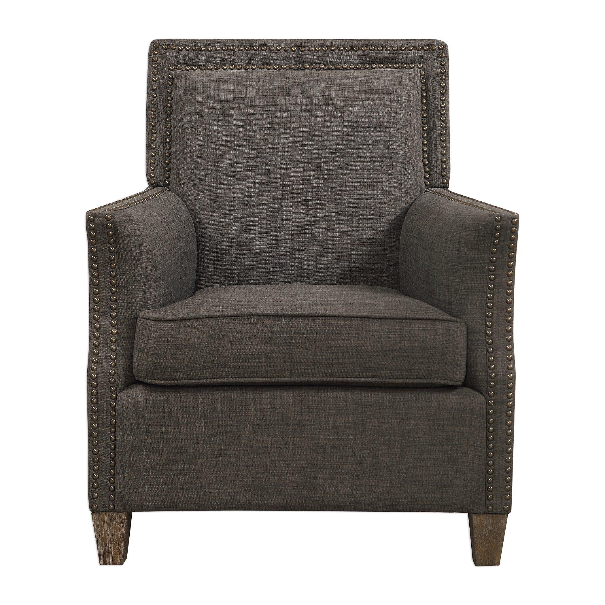 Darick Charcoal Armchair - Frankwebs