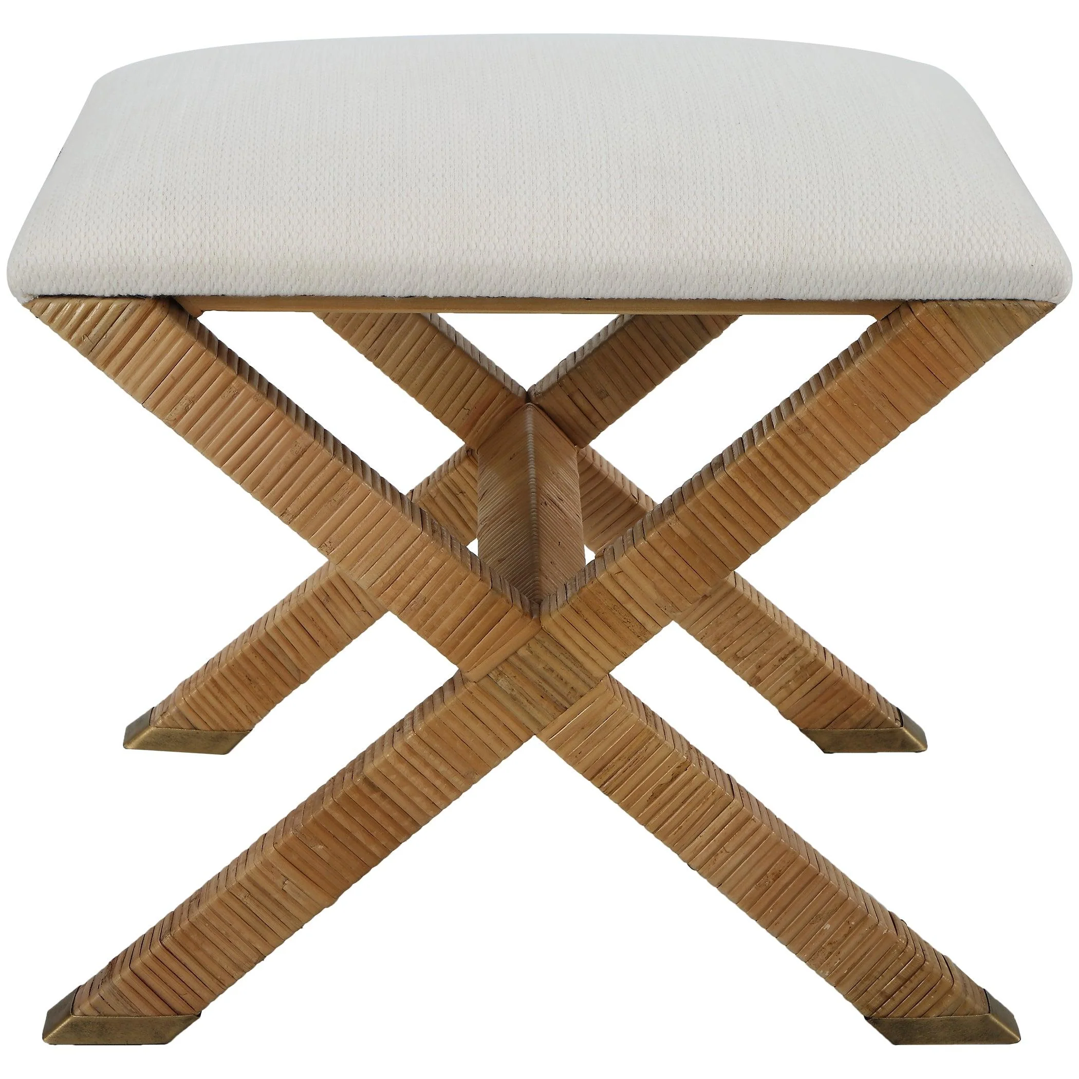 St. Tropez Rattan Small Bench - Frankwebs