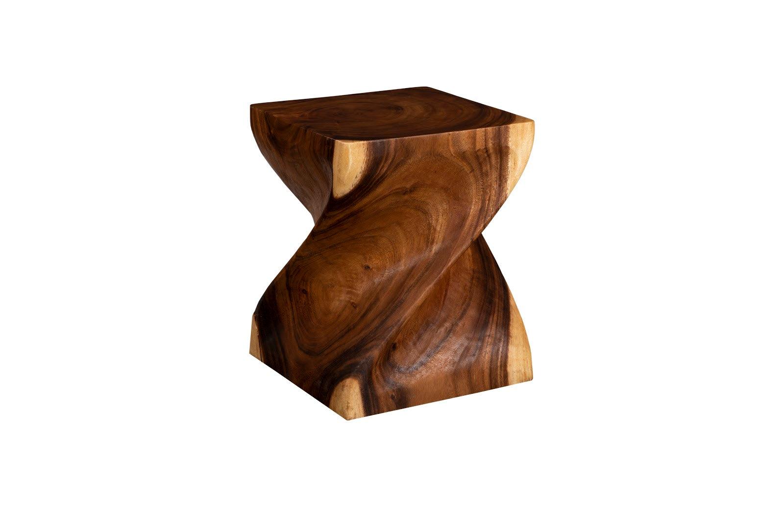 Curl Stool, Natural, Small - Frankwebs