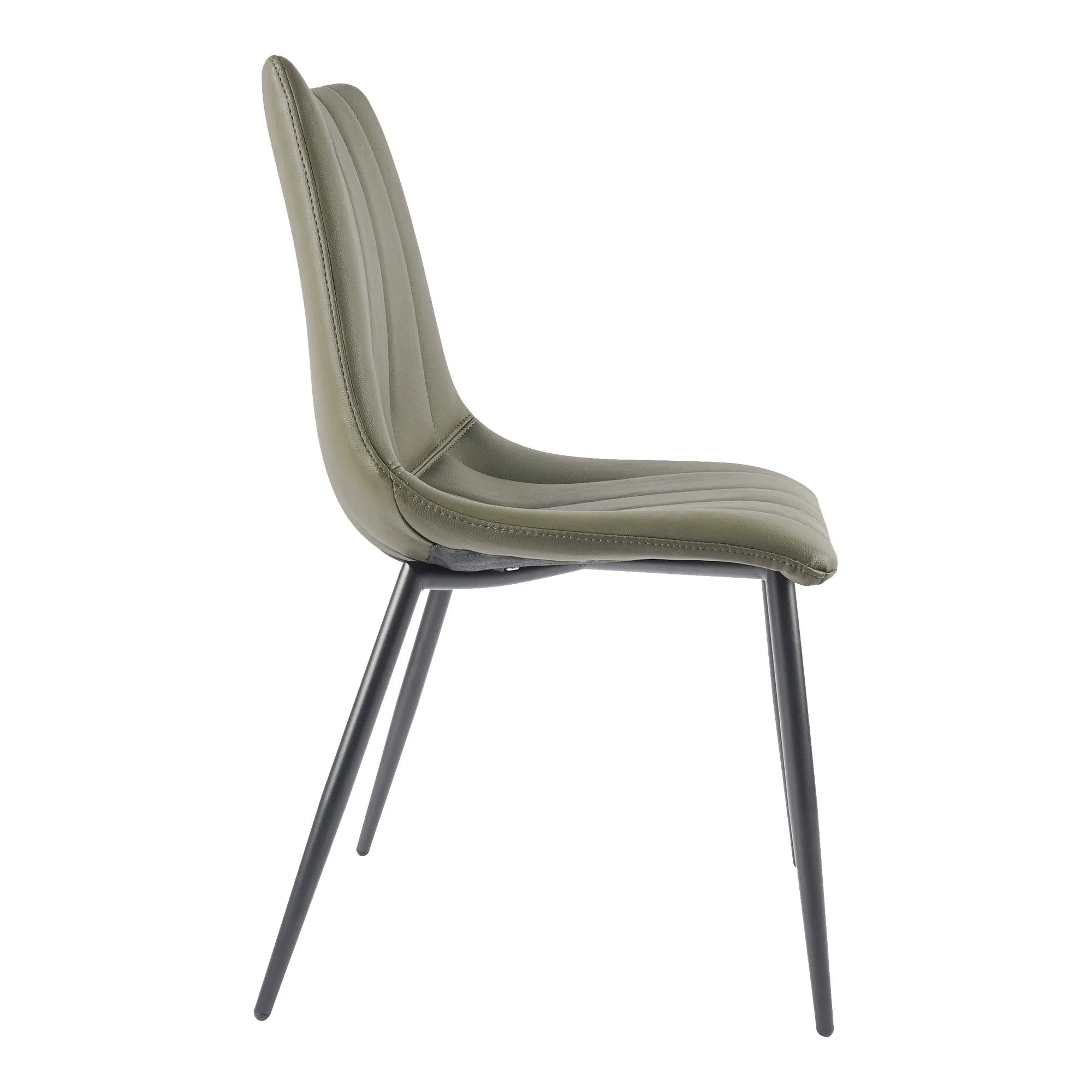 Alibi Dining Chair Dark Green - Set Of Two - Frankwebs