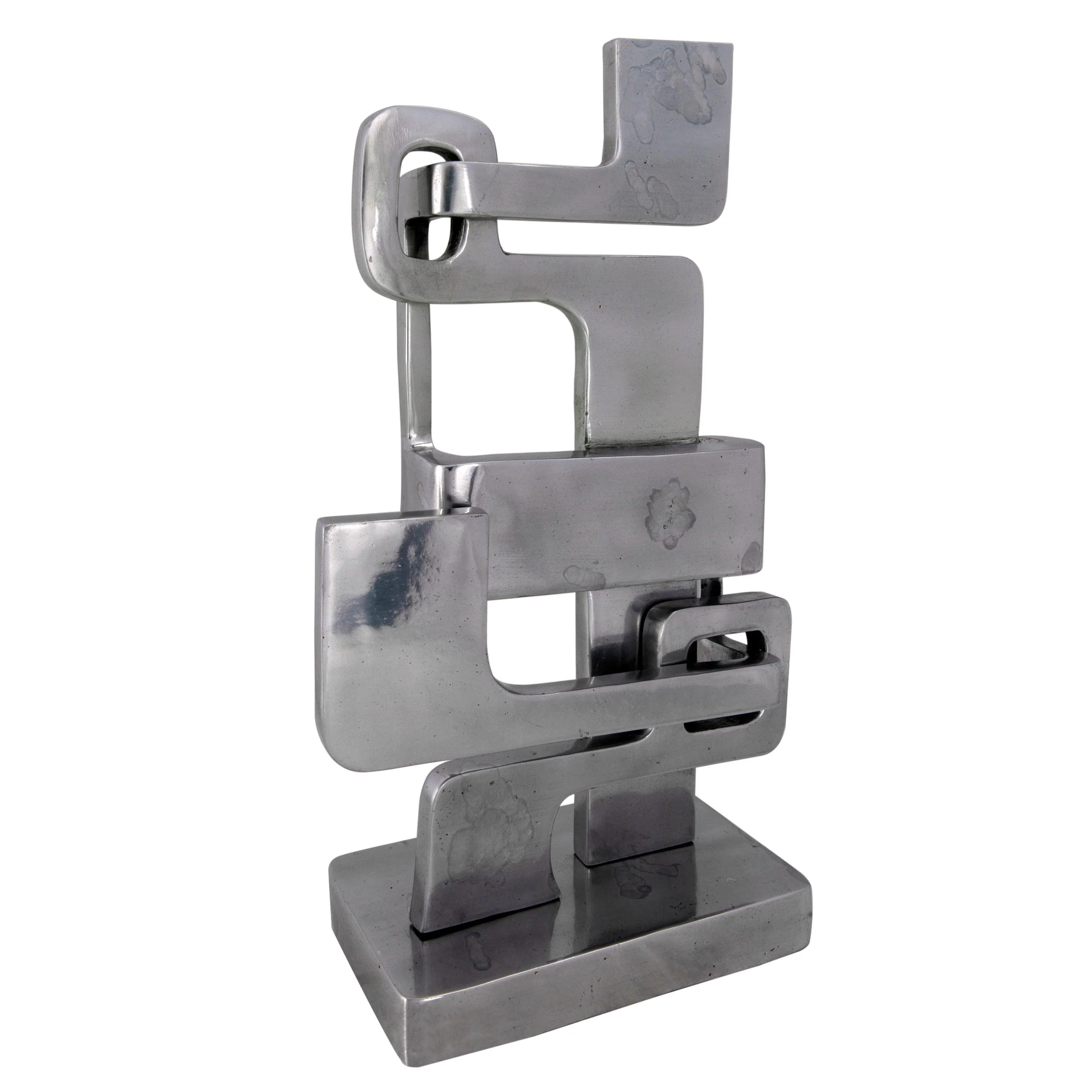 Kubric Sculpture, Silver - Frankwebs