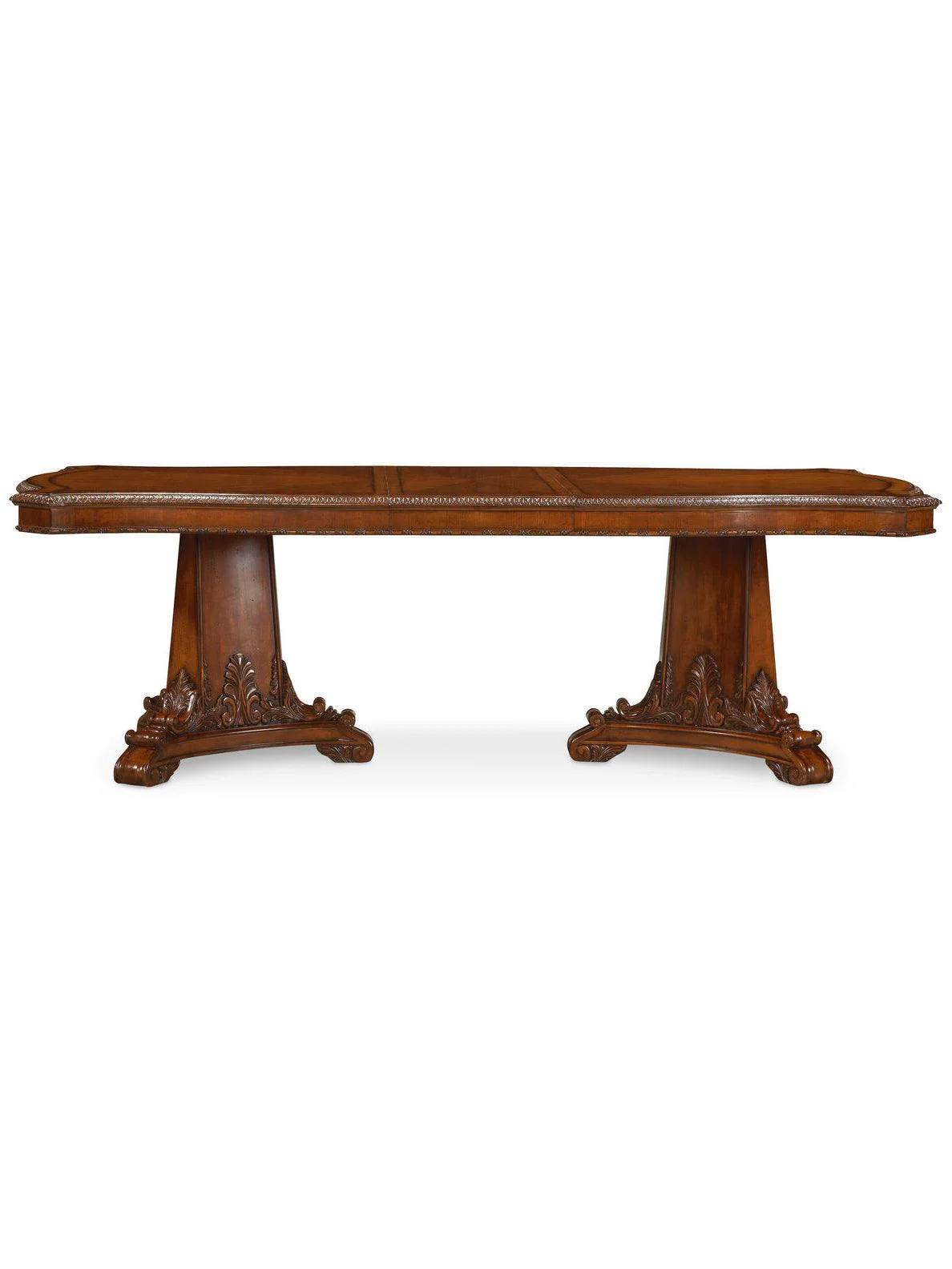 Old World Double Pedestal Dining Table - Frankwebs