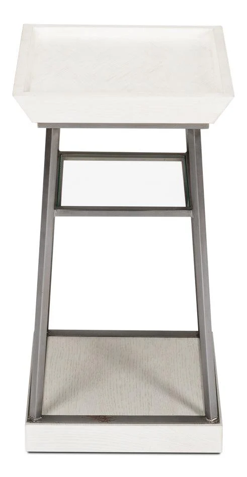 Hunt Country Drink Table - Working White - Frankwebs