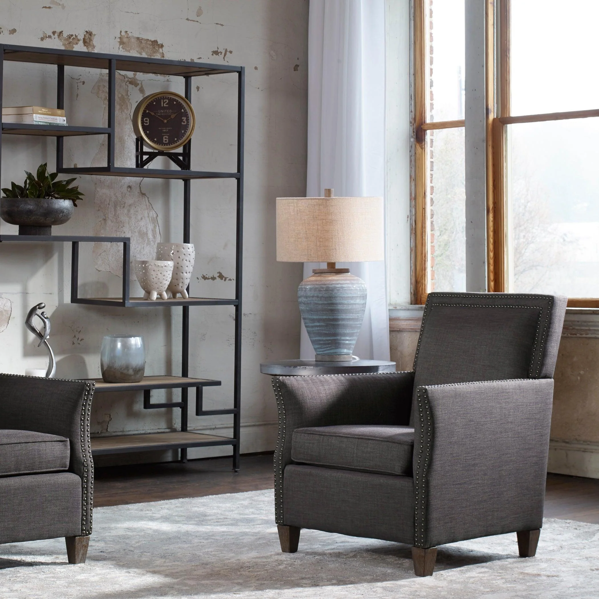 PELIA LIGHT AQUA TABLE LAMP - Frankwebs