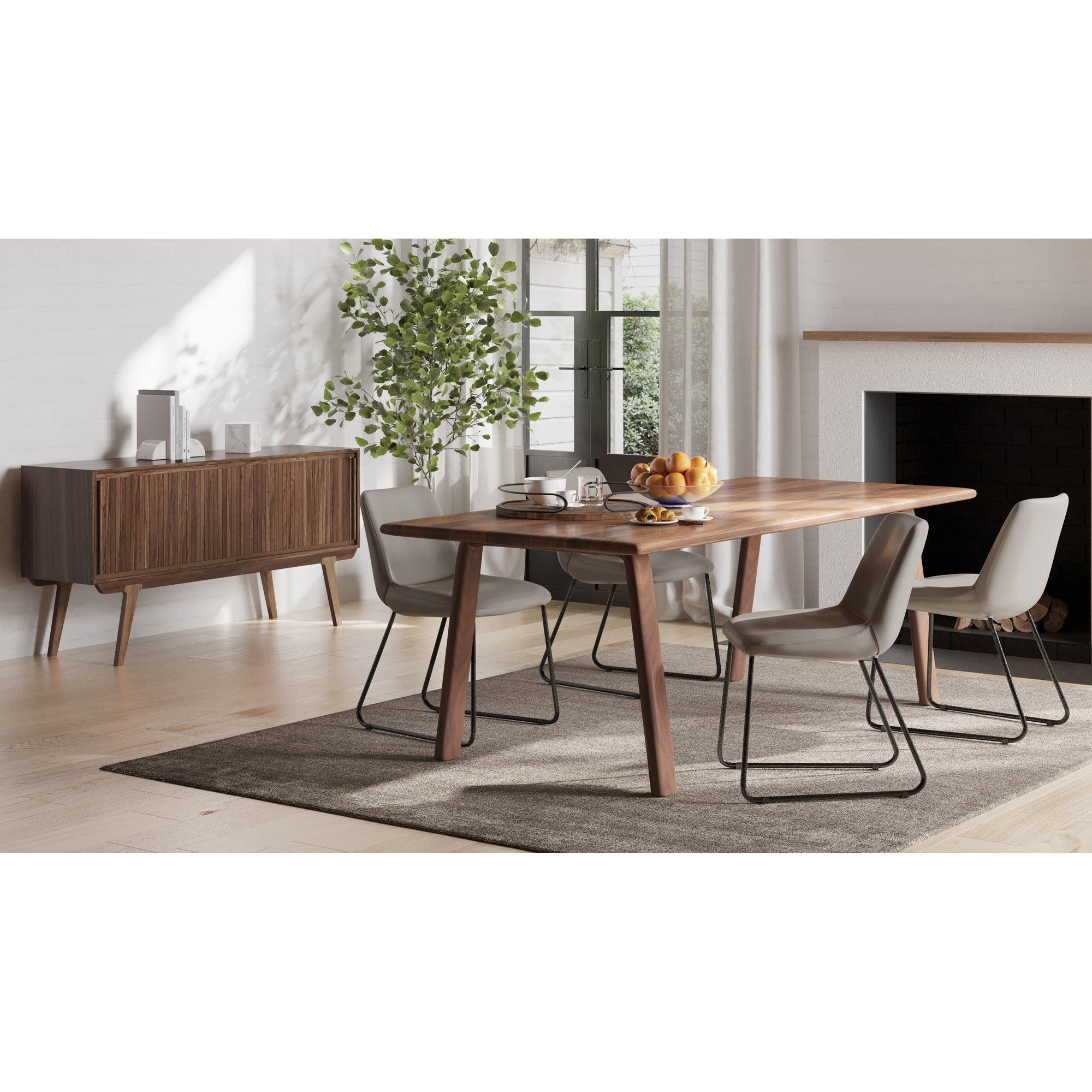 Malibu Dining Table Walnut - Frankwebs