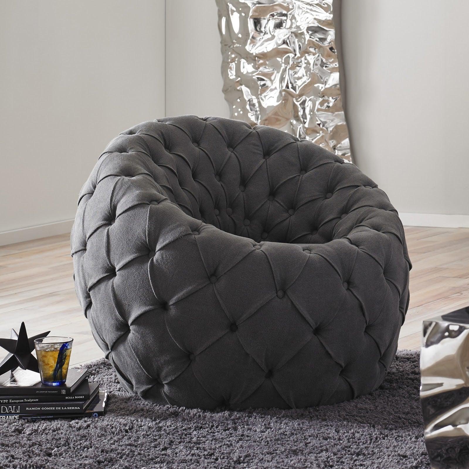 Egg Chair, Ramie Gray - Frankwebs