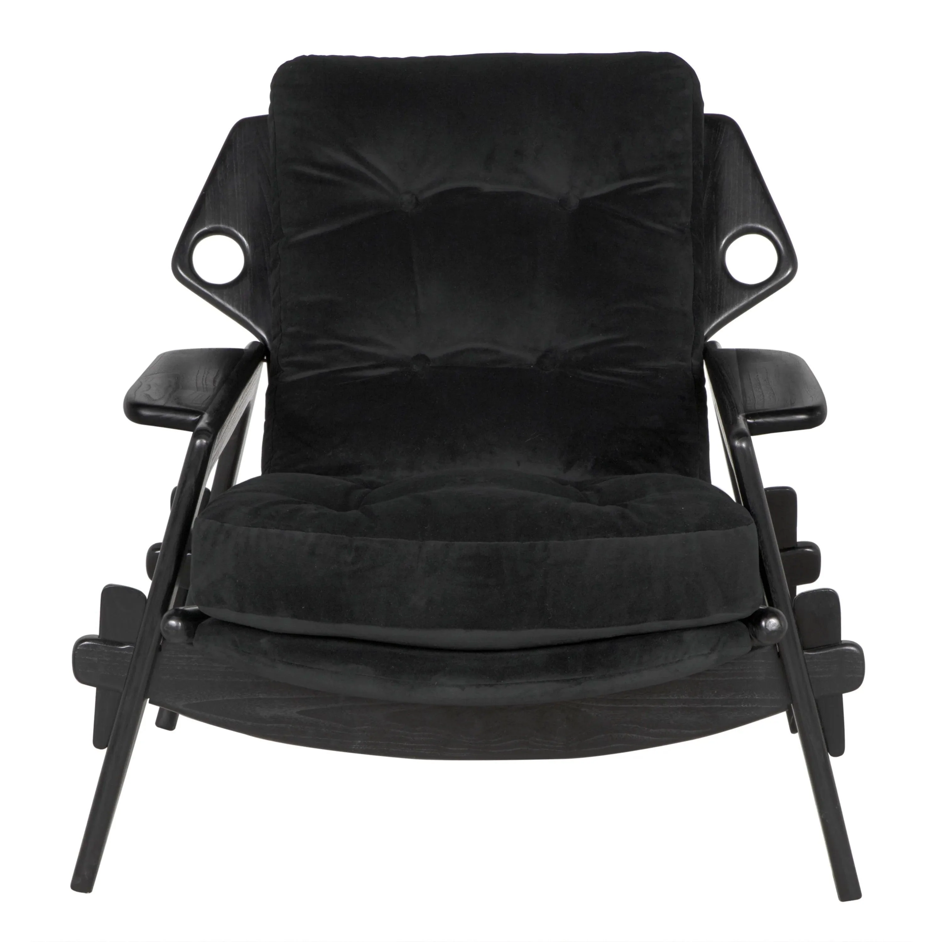 Pax Chair with cFc Performance Velvet Upholstery - Frankwebs
