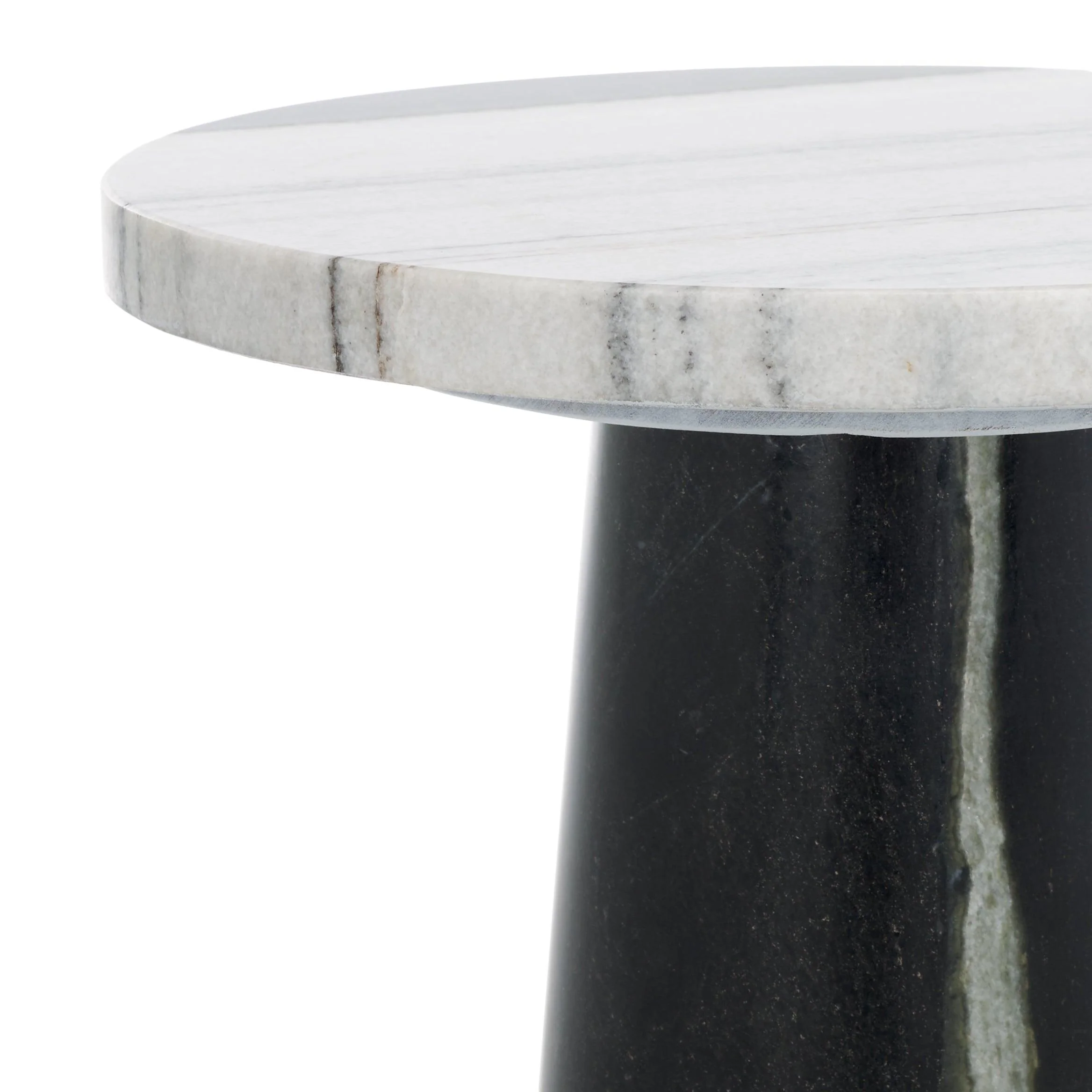 VALENTIA ROUND MARBLE ACCENT TABLE - Frankwebs