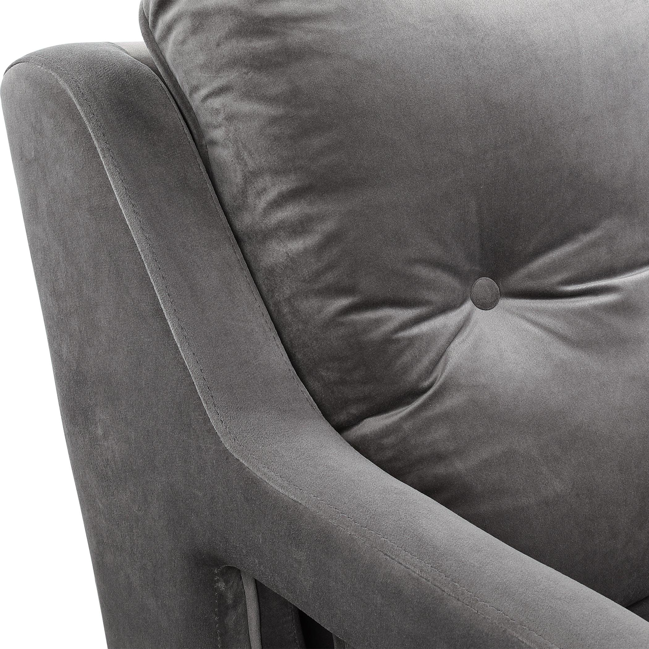 O'Brien Gray Armchair - Frankwebs