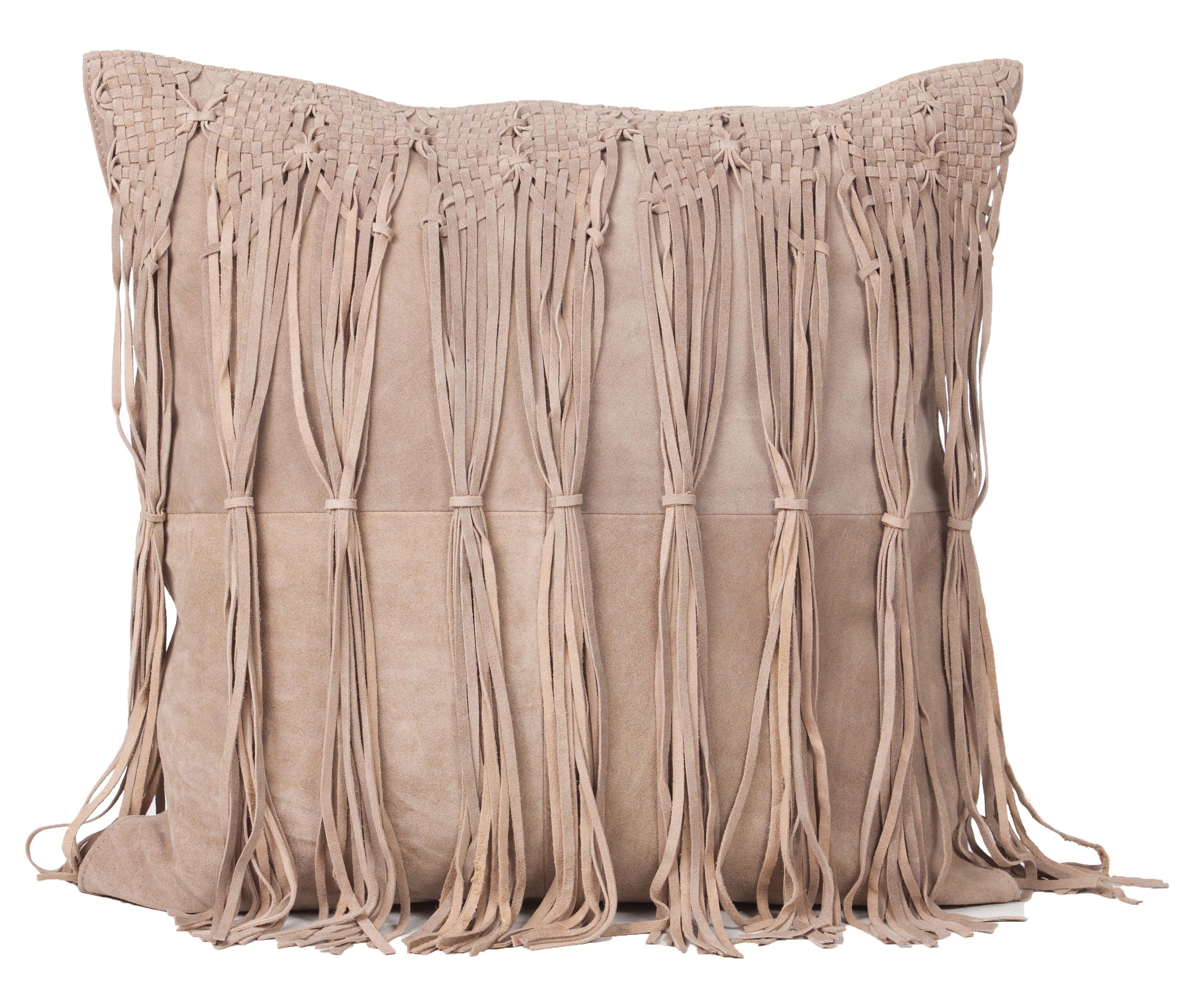 Suede Cowhide Square Cushion - Frankwebs