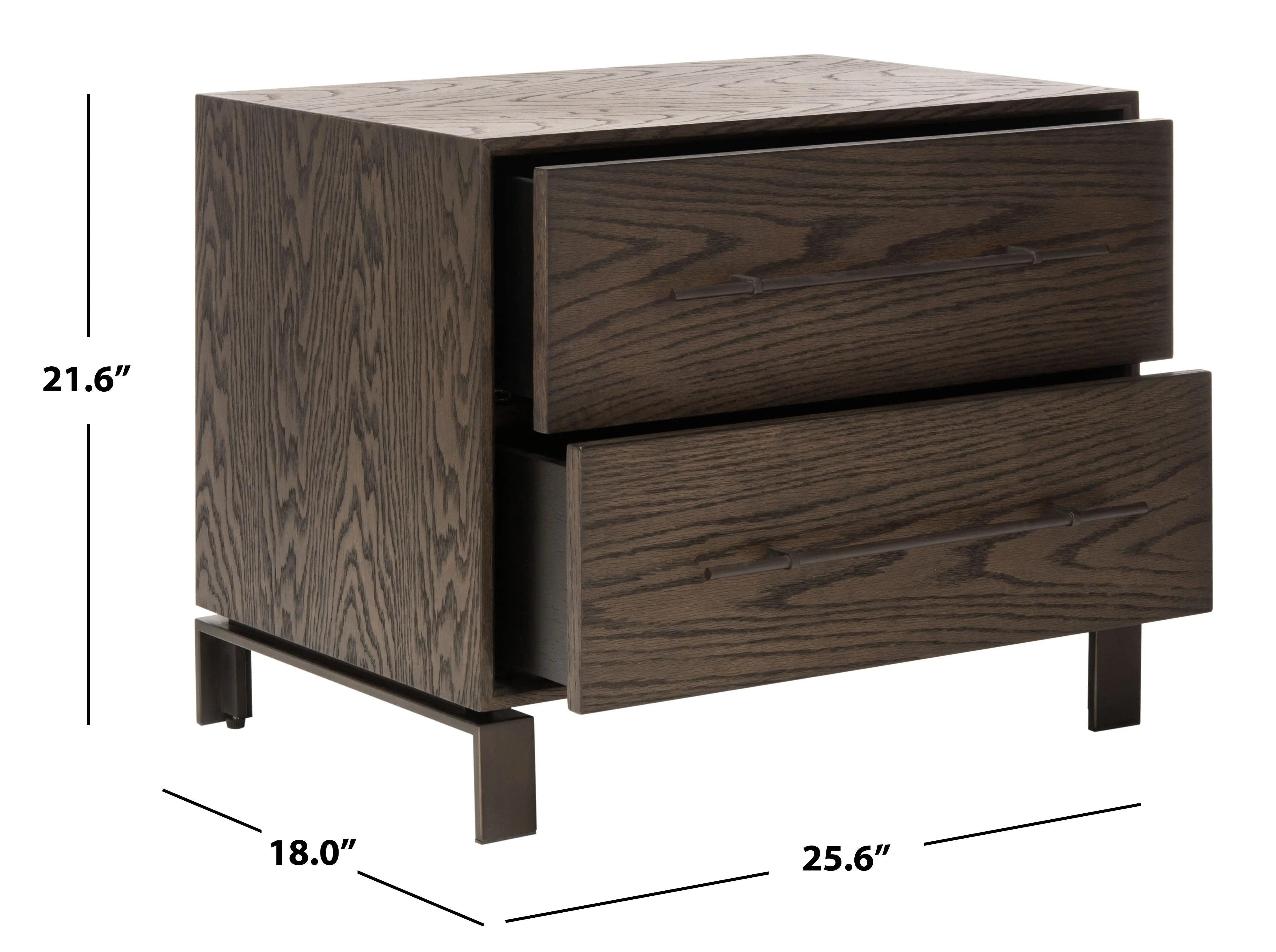 SIMMONS 2 DRAWER NIGHTSTAND - Frankwebs
