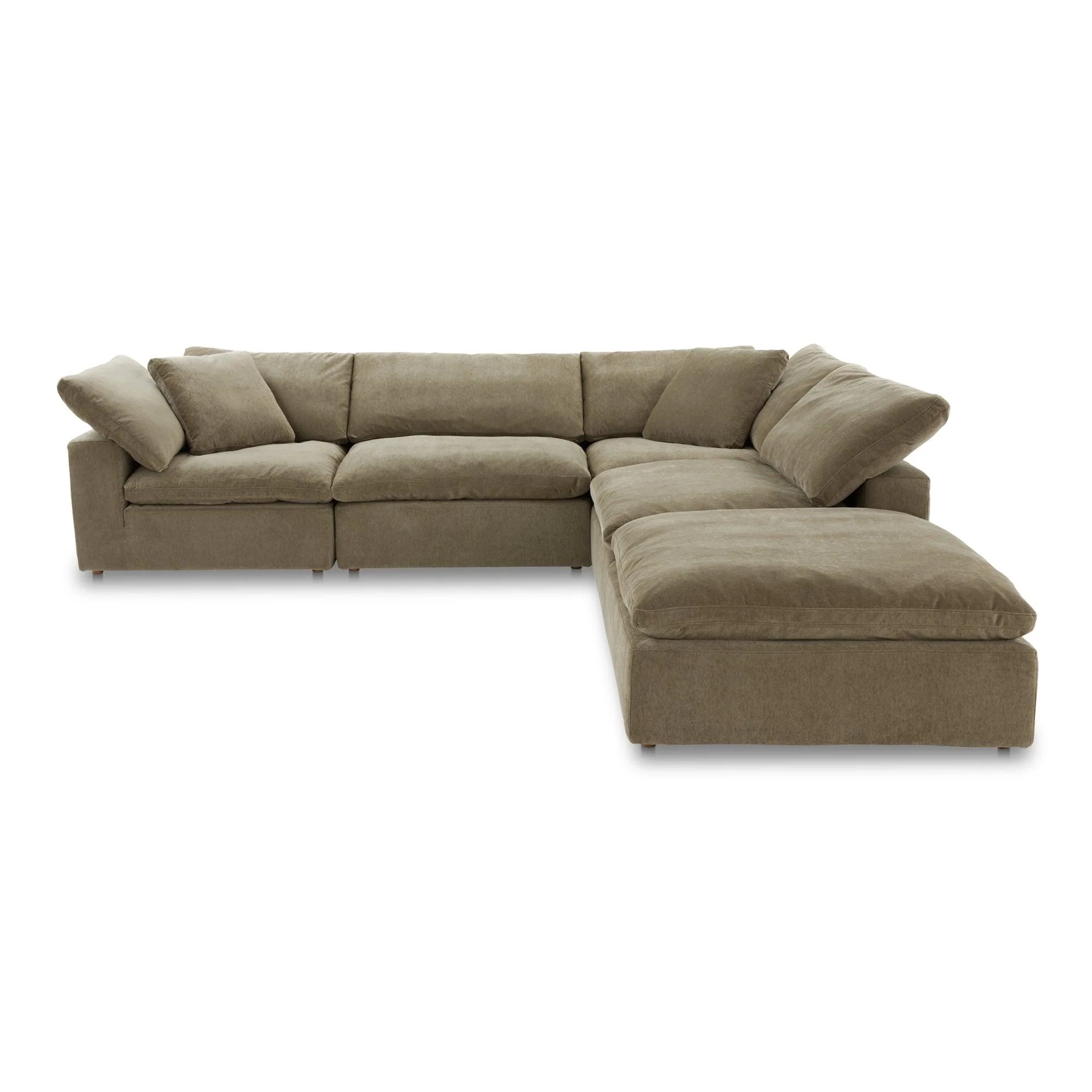 Terra Dream Modular Sectional Performance Fabric Desert Sage - Frankwebs