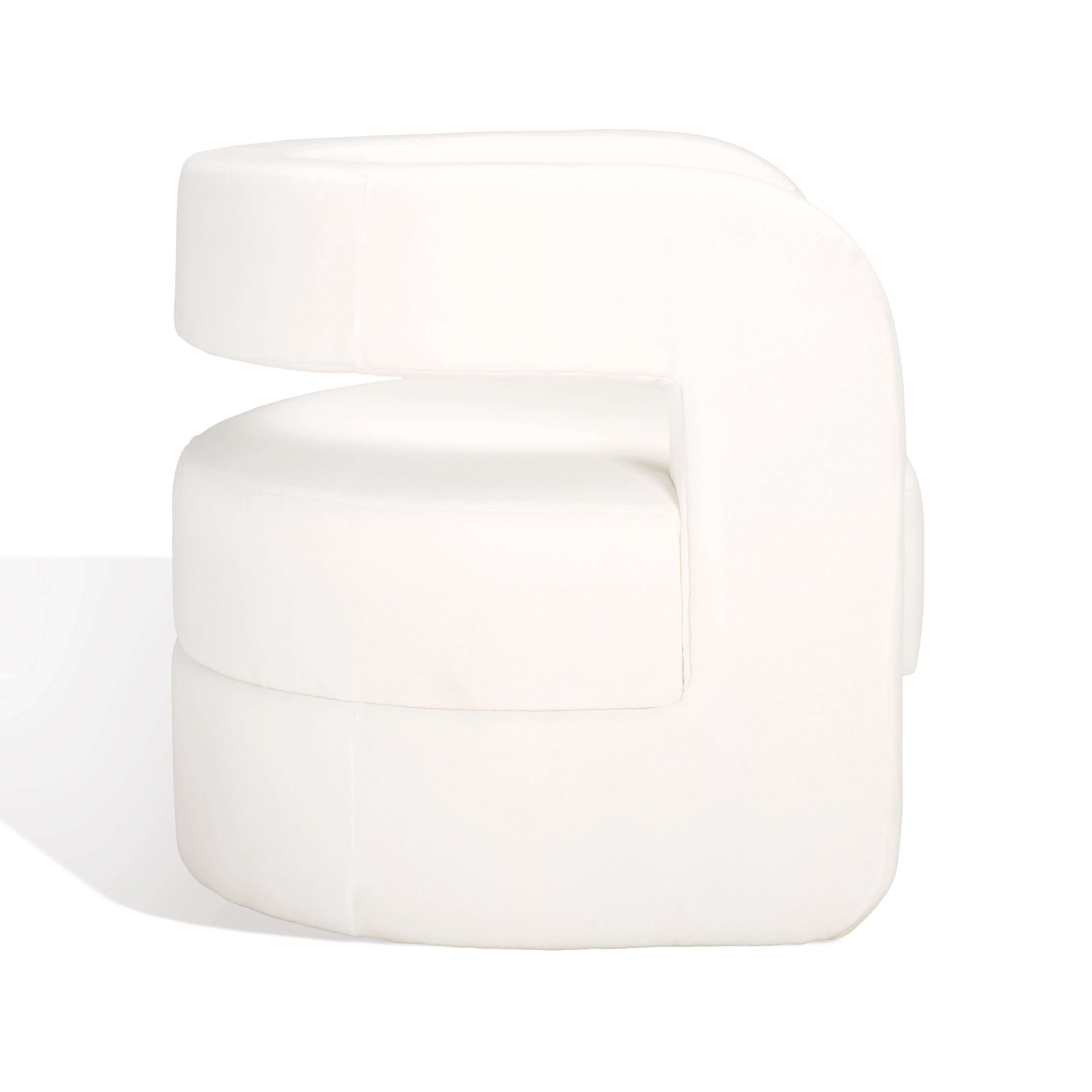 ANISSA BARREL BACK ACCENT CHAIR - Frankwebs