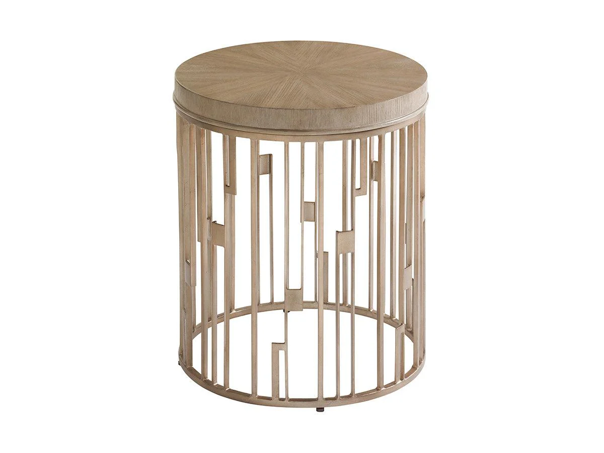 Shadow Play Studio Round Accent Table - Frankwebs