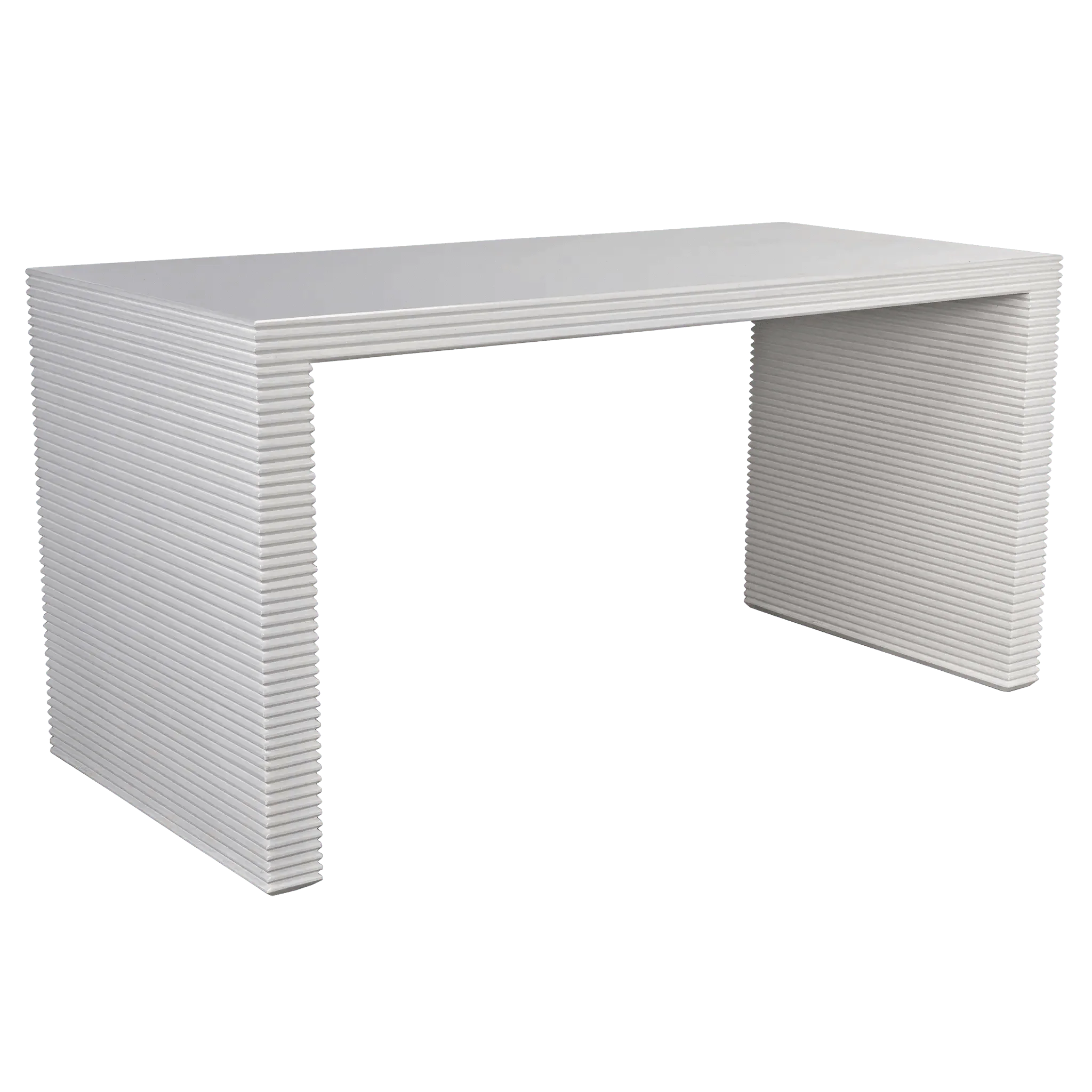 Manhattan Desk, Solid White - Frankwebs