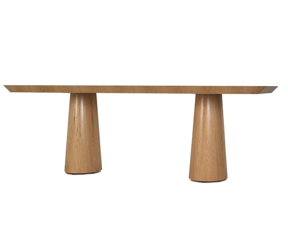 Ingrid Dining Table, Natural - Frankwebs