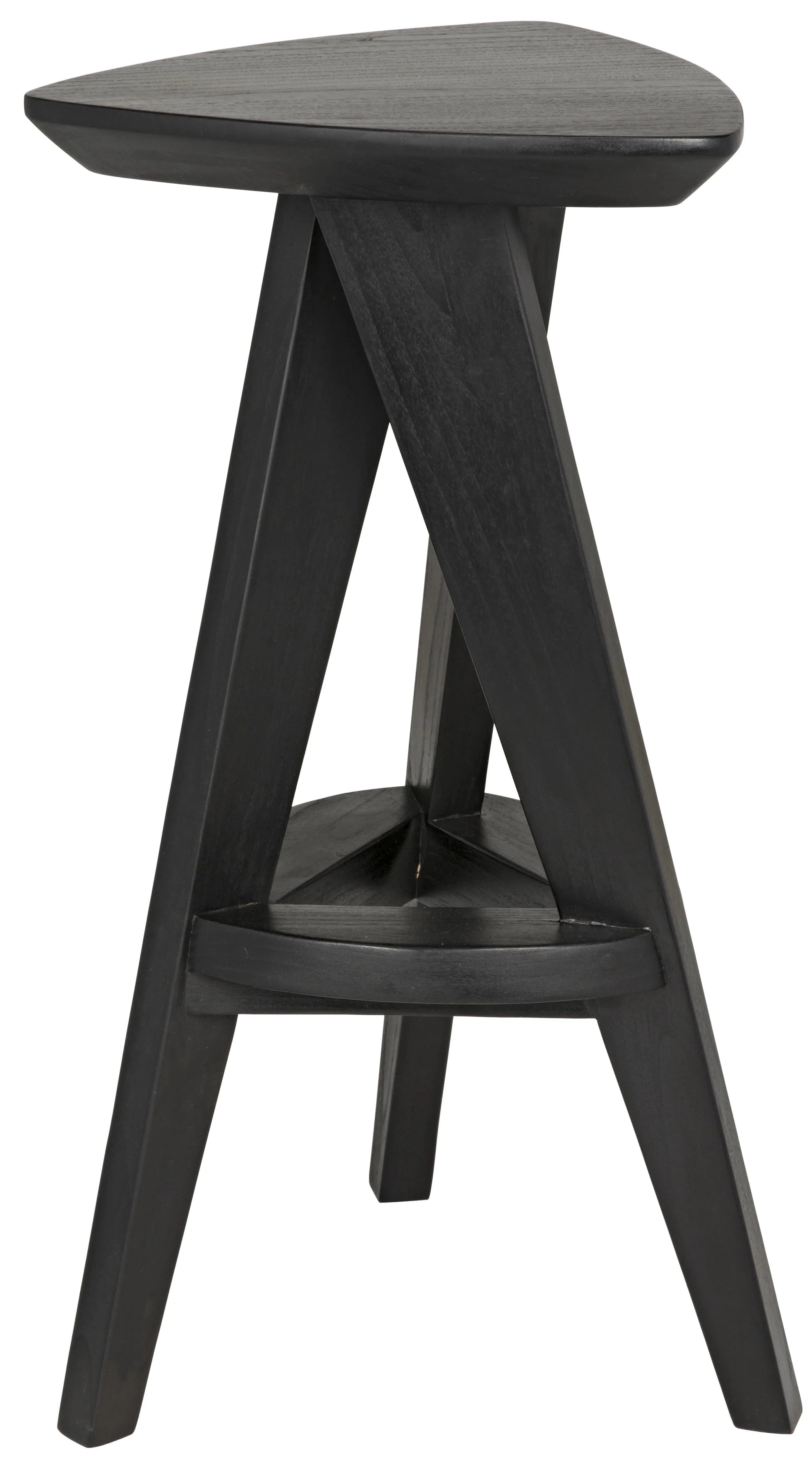Twist Counter Stool, Charcoal Black - Frankwebs