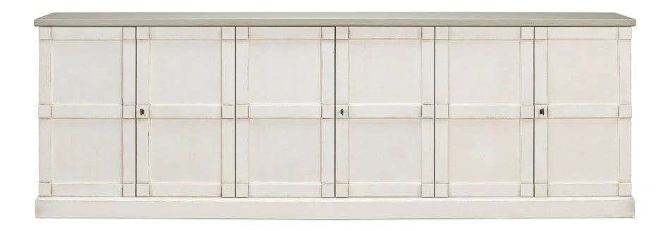 Luciana 6 Wood Dr Buffet 112 Wh/Wh G.Qz - Frankwebs