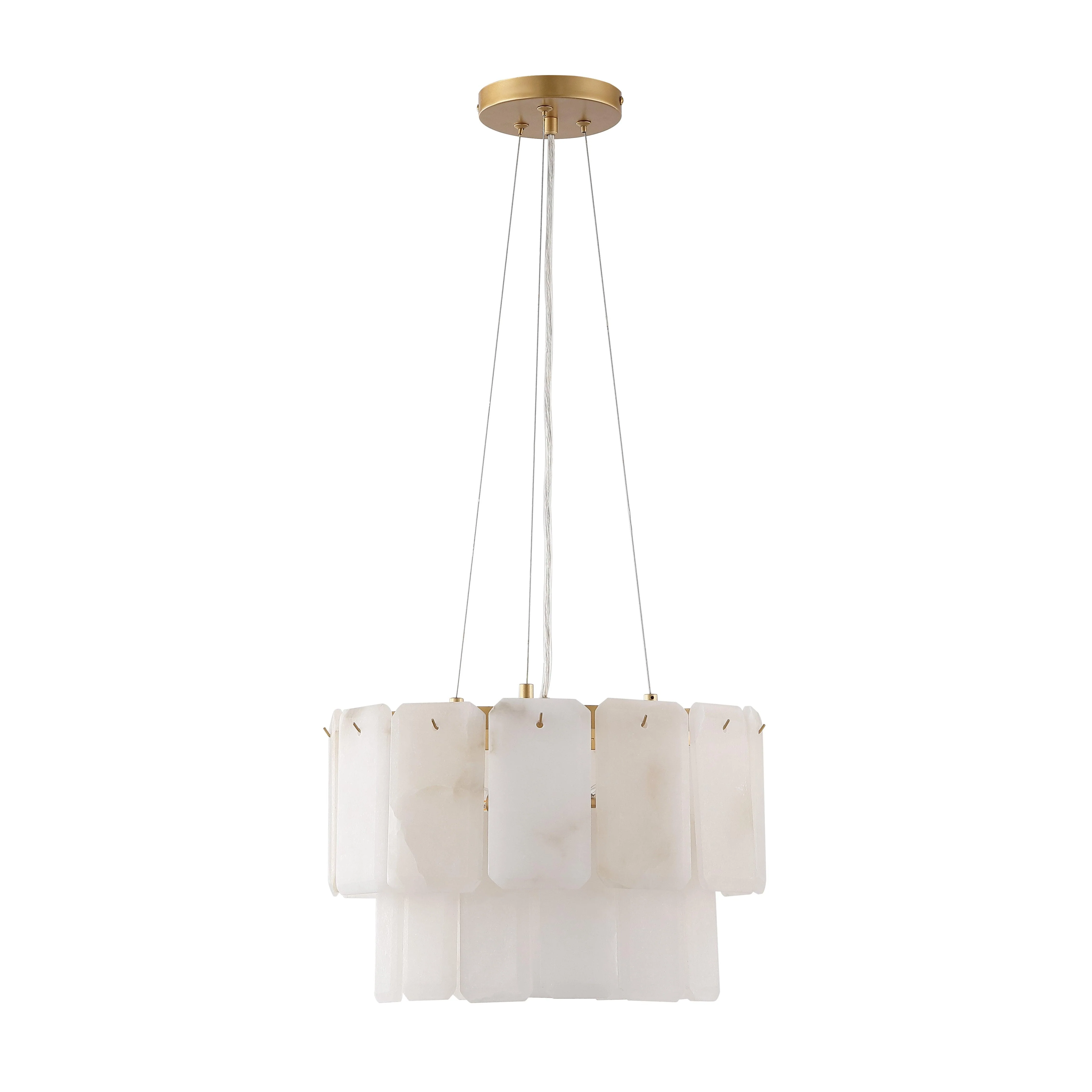 FERNANDEZ MARBLE 2 TIER CHANDELIER - Frankwebs