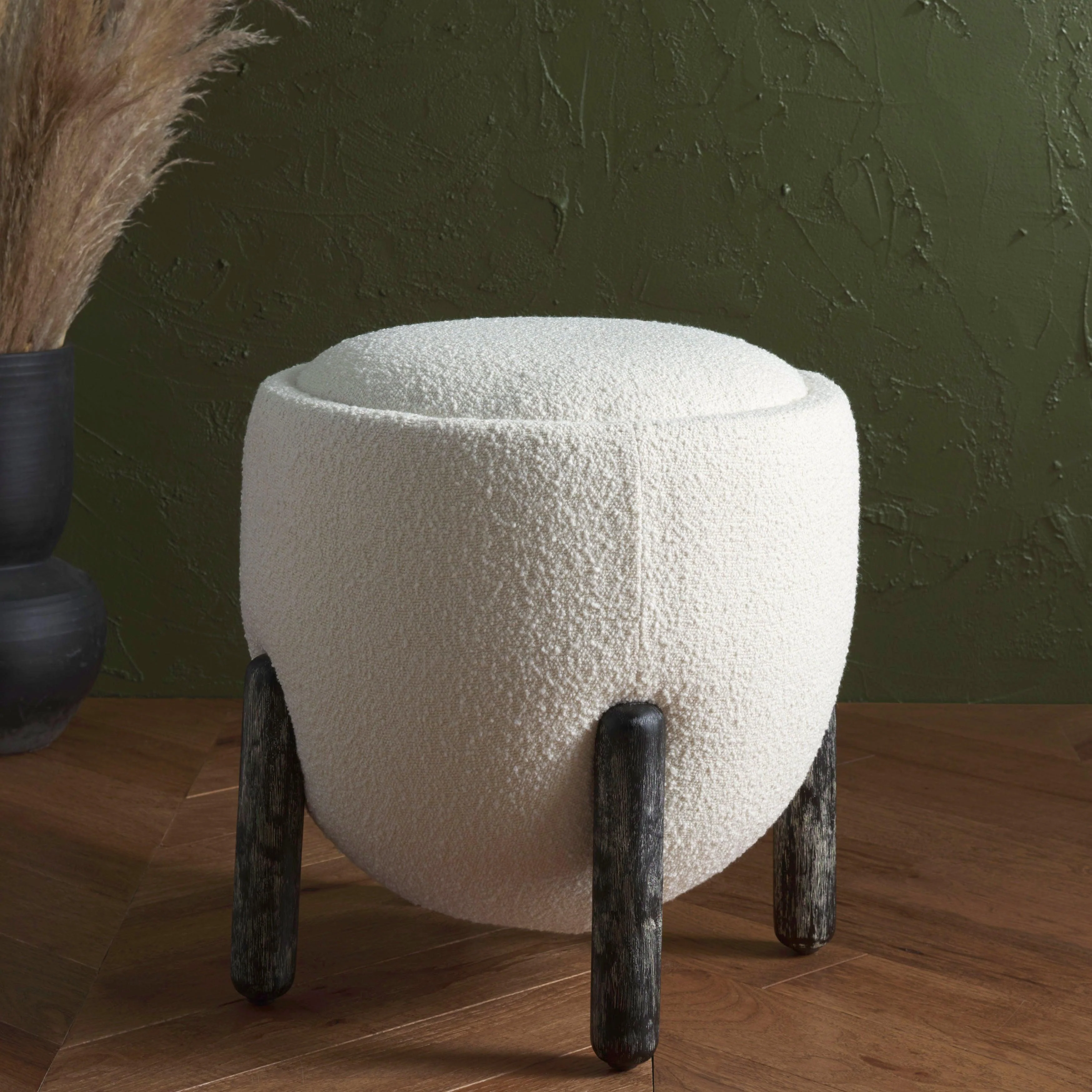 CLARABELLA UPHOLSTERED OTTOMAN - Frankwebs