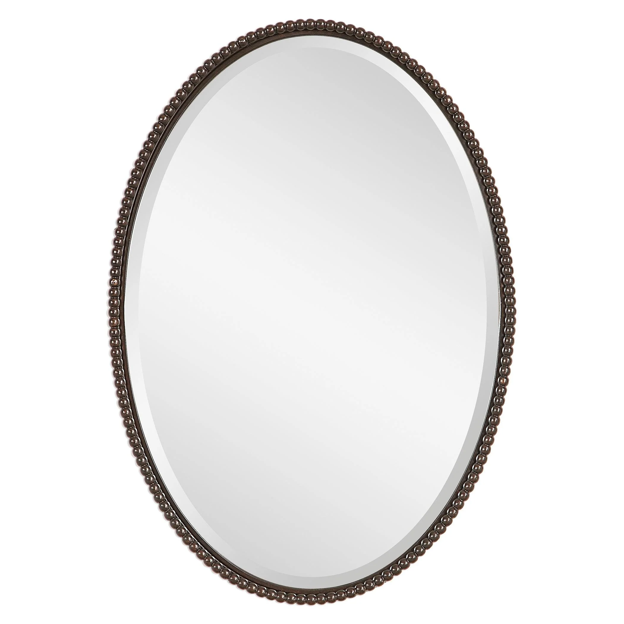 SHERISE BRONZE OVAL MIRROR - Frankwebs